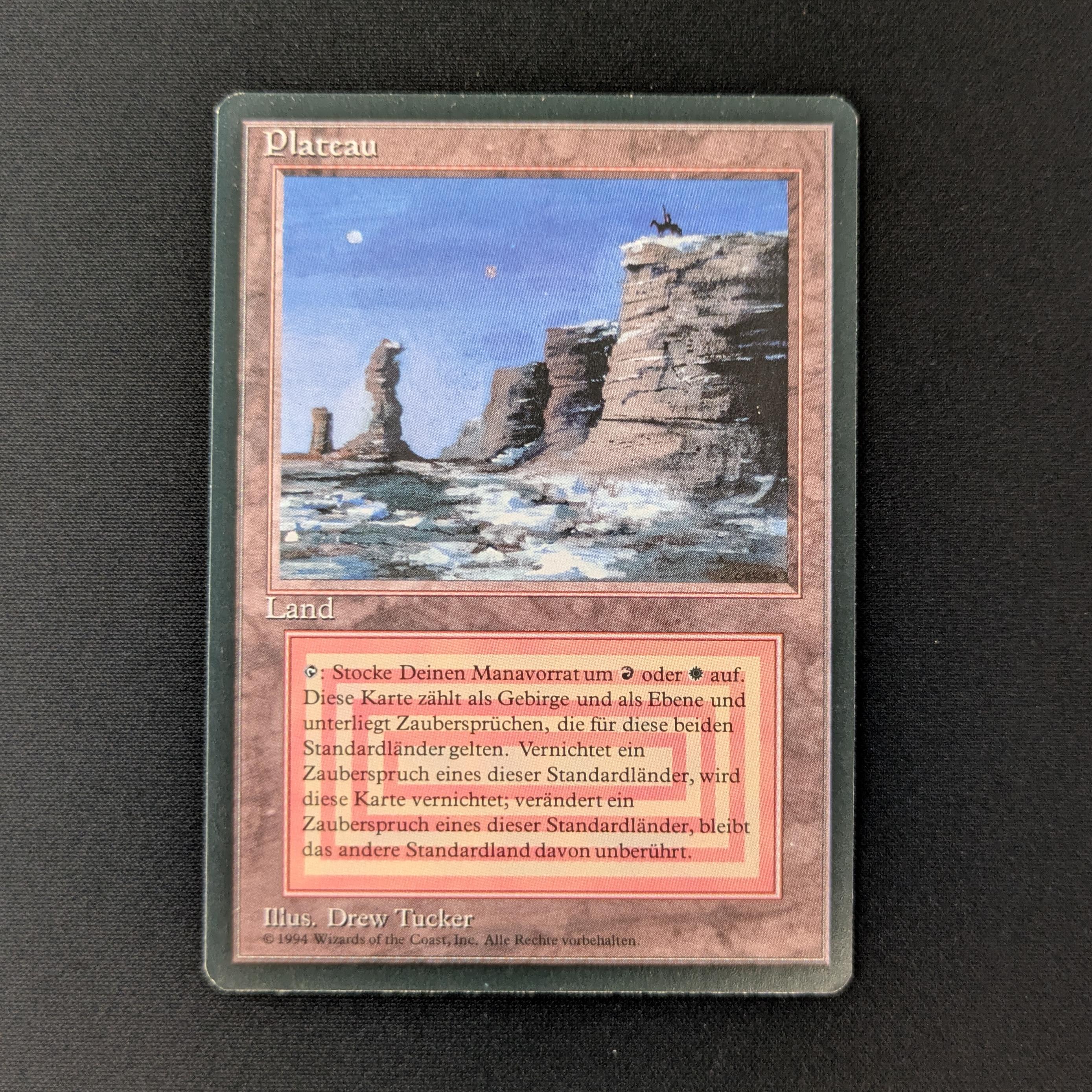 MTG Singles - Plateau - Foreign Black Bordered - German - NM - 27697