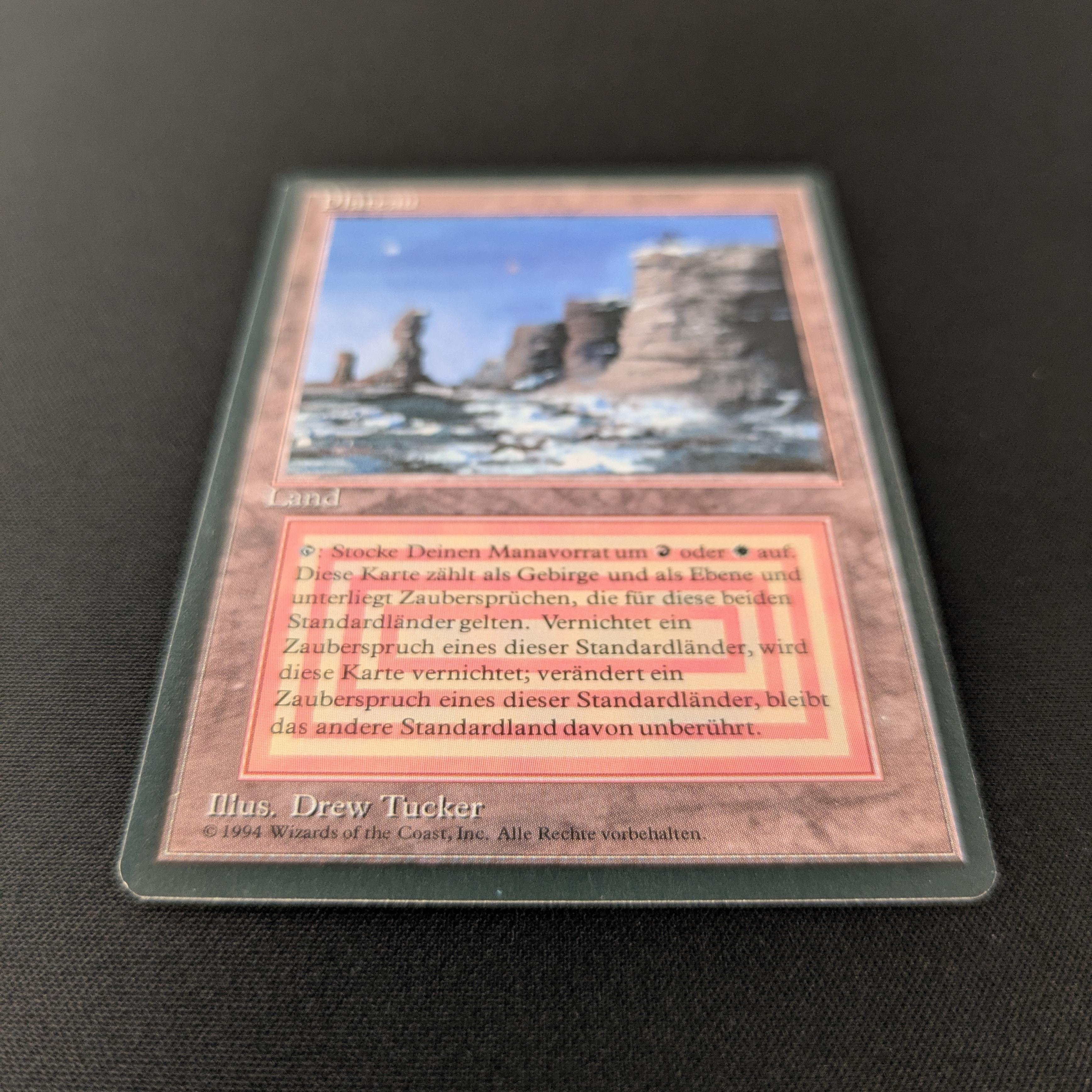 MTG Singles - Plateau - Foreign Black Bordered - 
