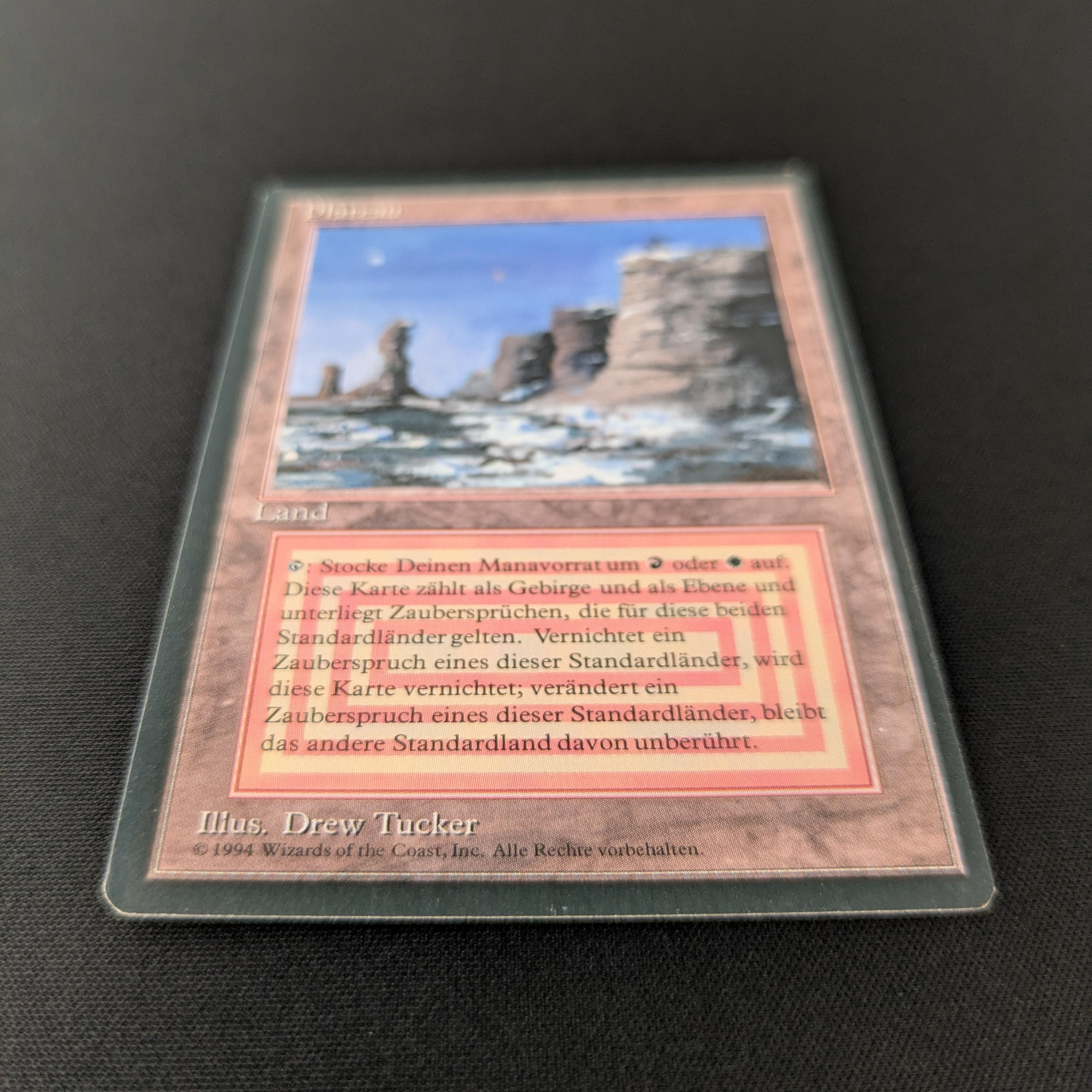 MTG Singles - Plateau - Foreign Black Bordered - 