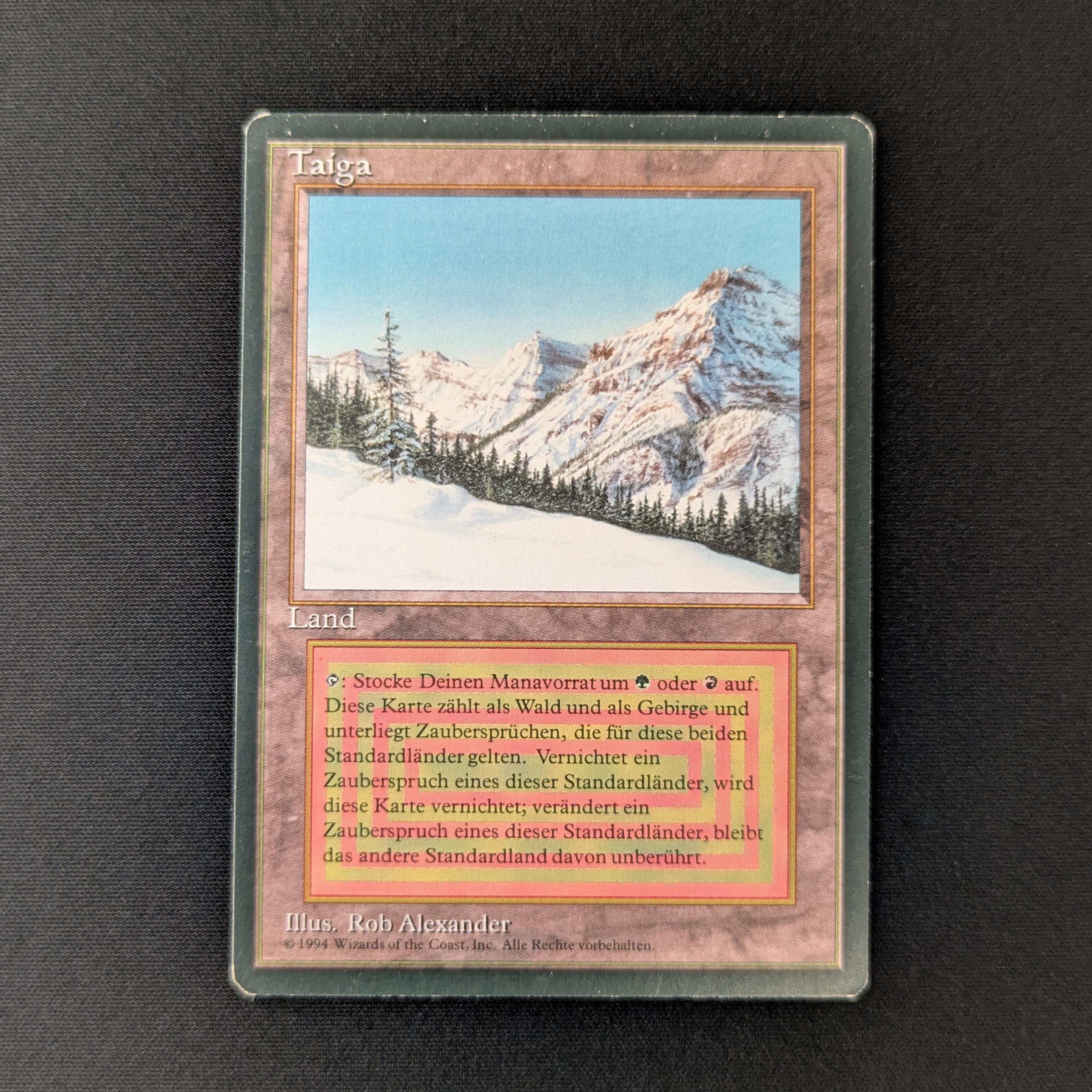 Taiga - Foreign Black Bordered