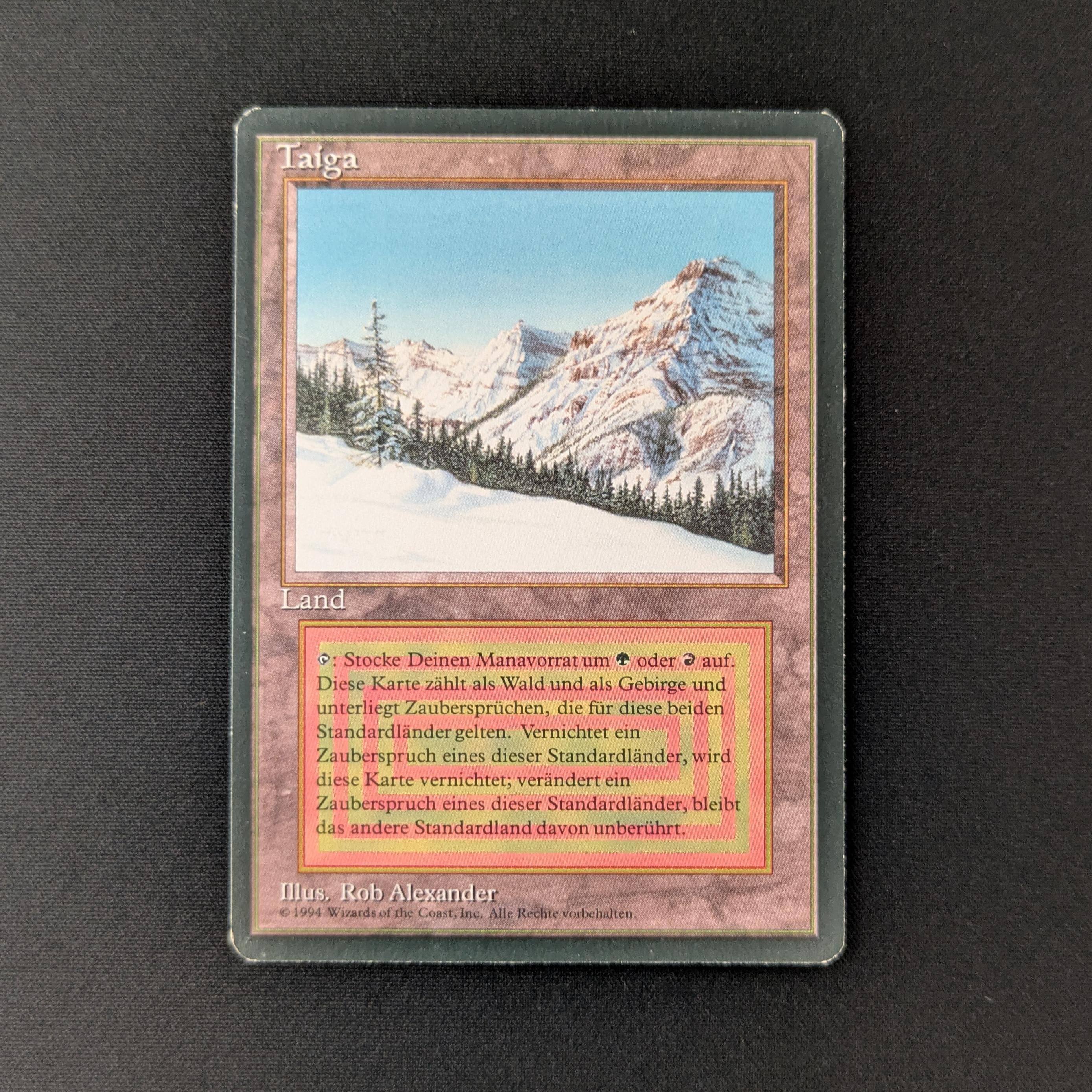 Taiga - Foreign Black Bordered