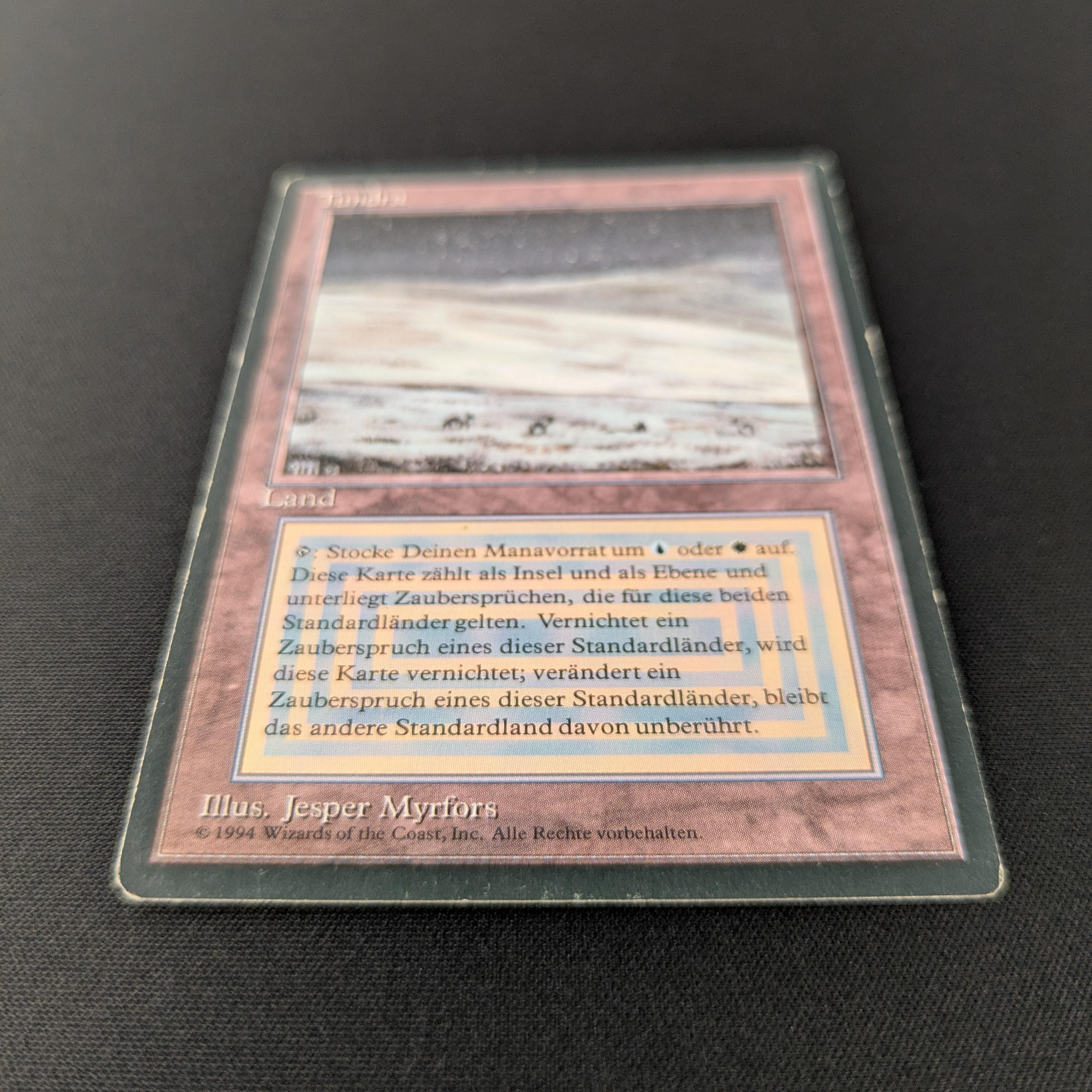MTG Singles - Tundra - Foreign Black Bordered - 
