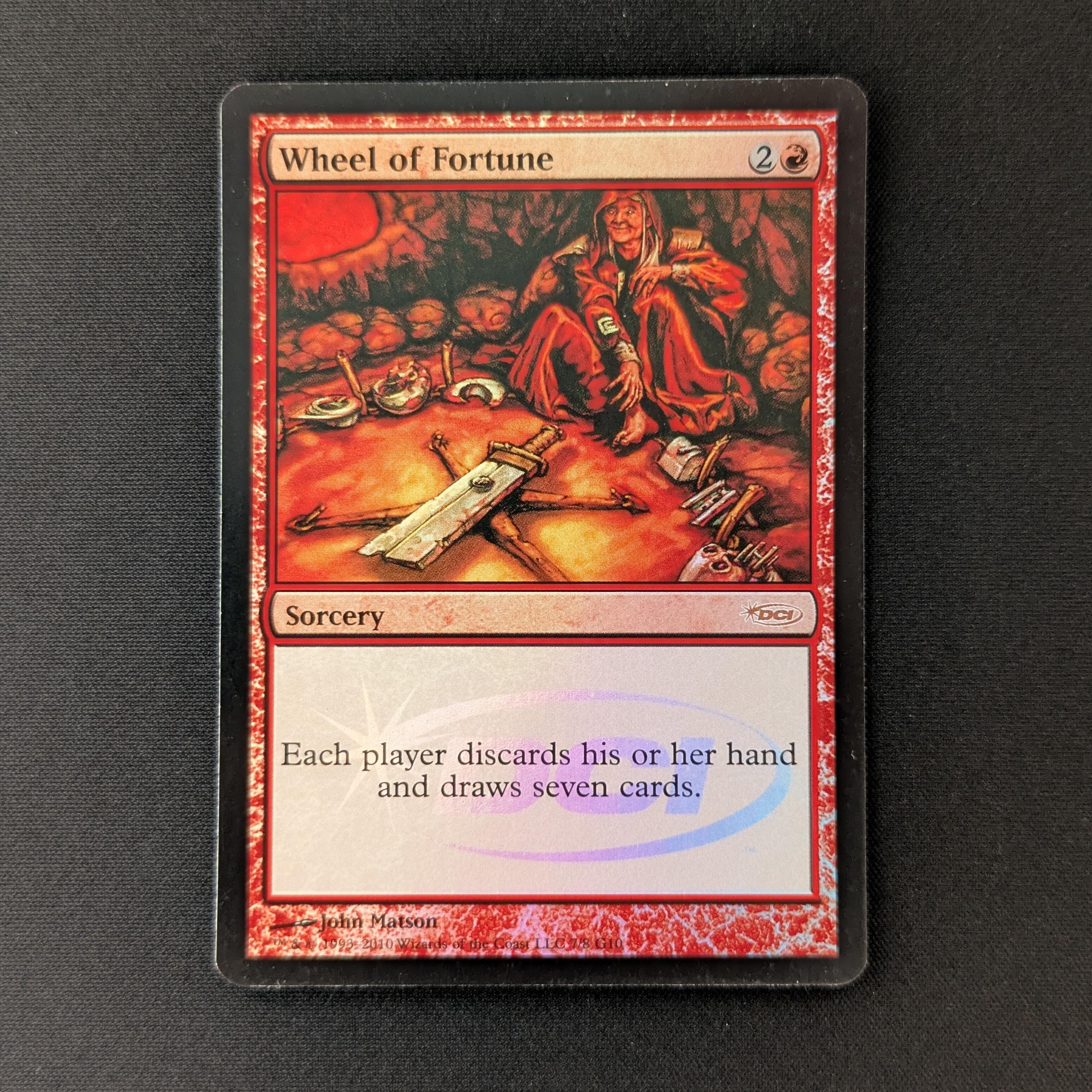 MTG Singles - [FOIL] Wheel of Fortune - Judge Rewards Promos - GD - 