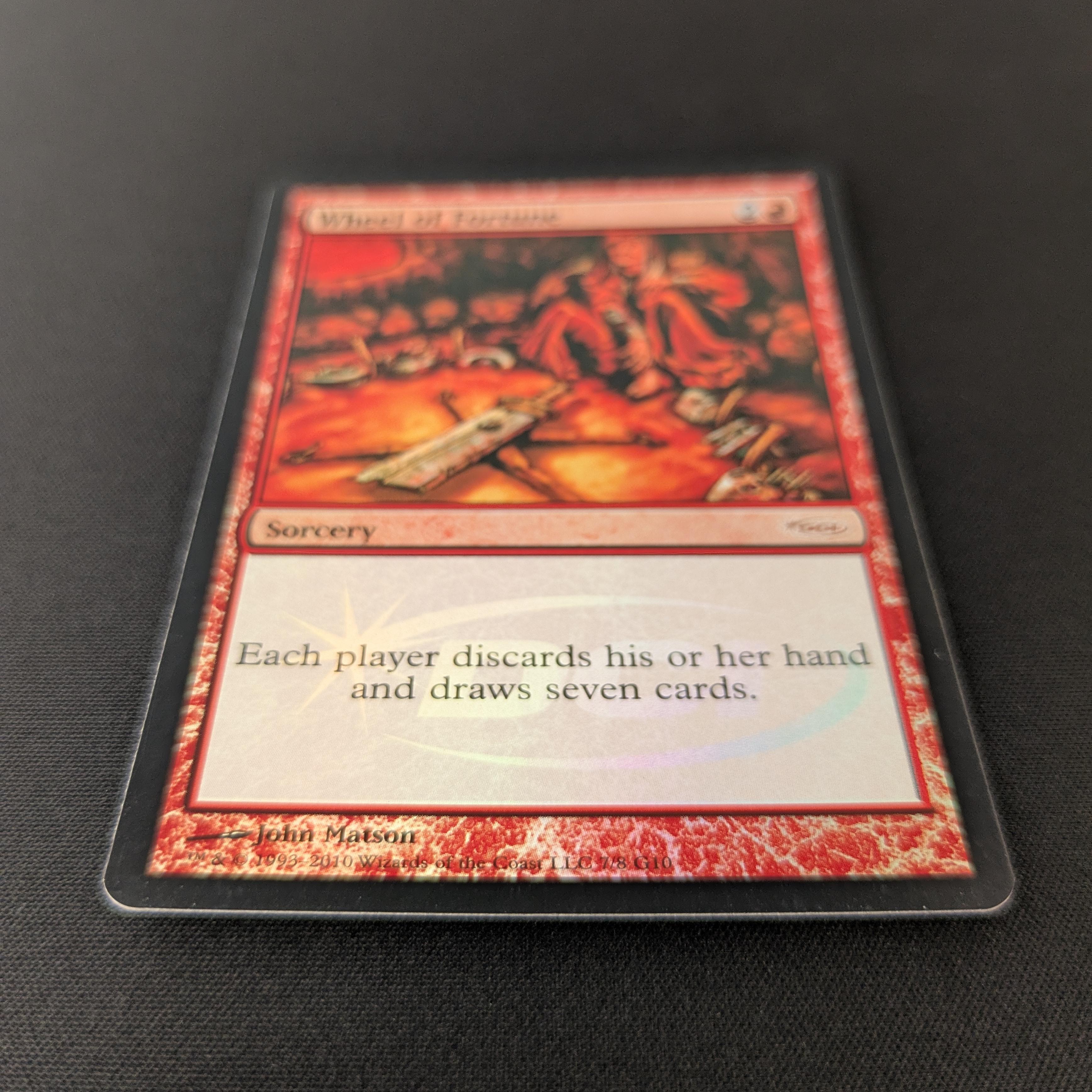 MTG Singles - [FOIL] Wheel of Fortune - Judge Rewards Promos - GD - 