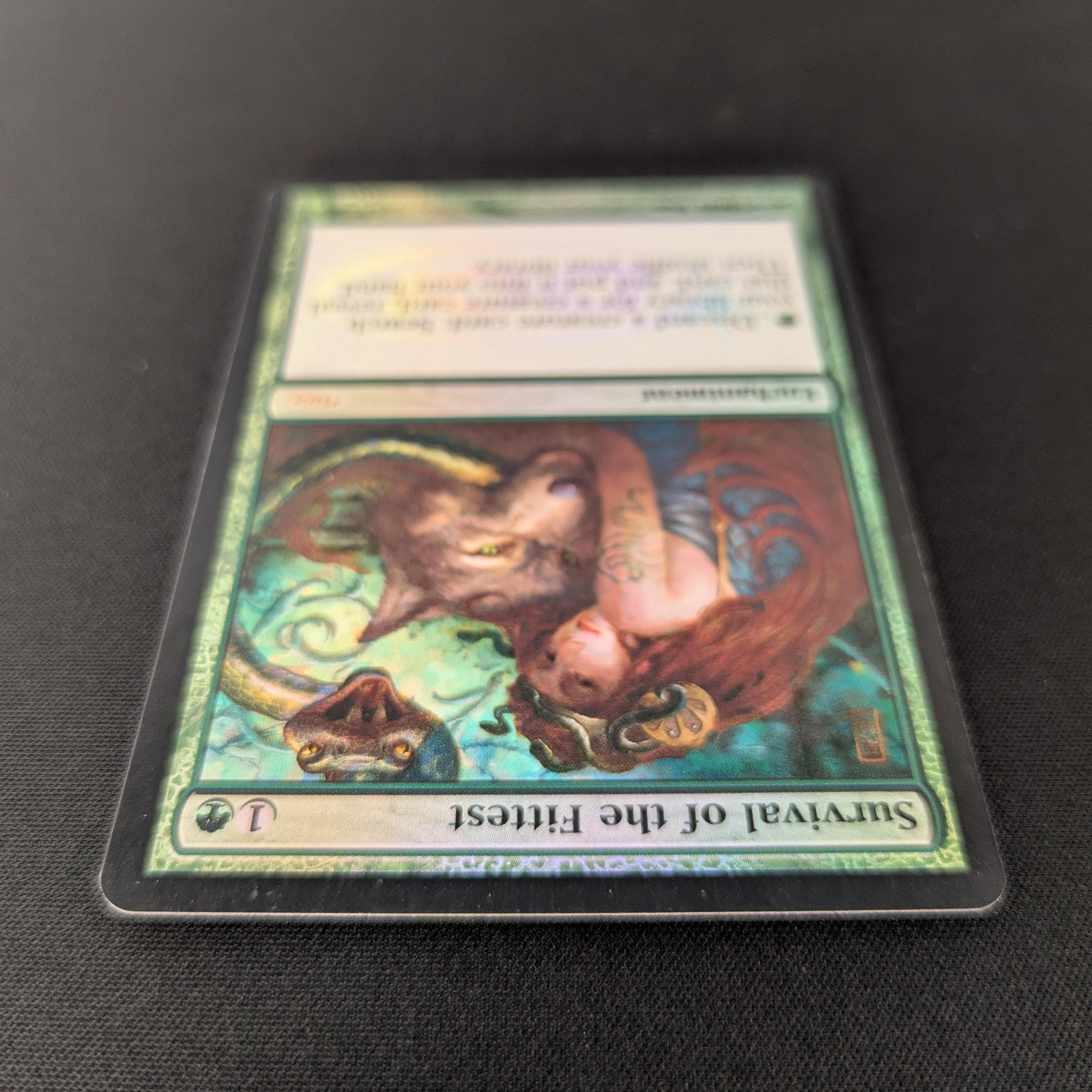 MTG Singles - [FOIL] Survival of the Fittest - Judge Rewards Promos - EX - 