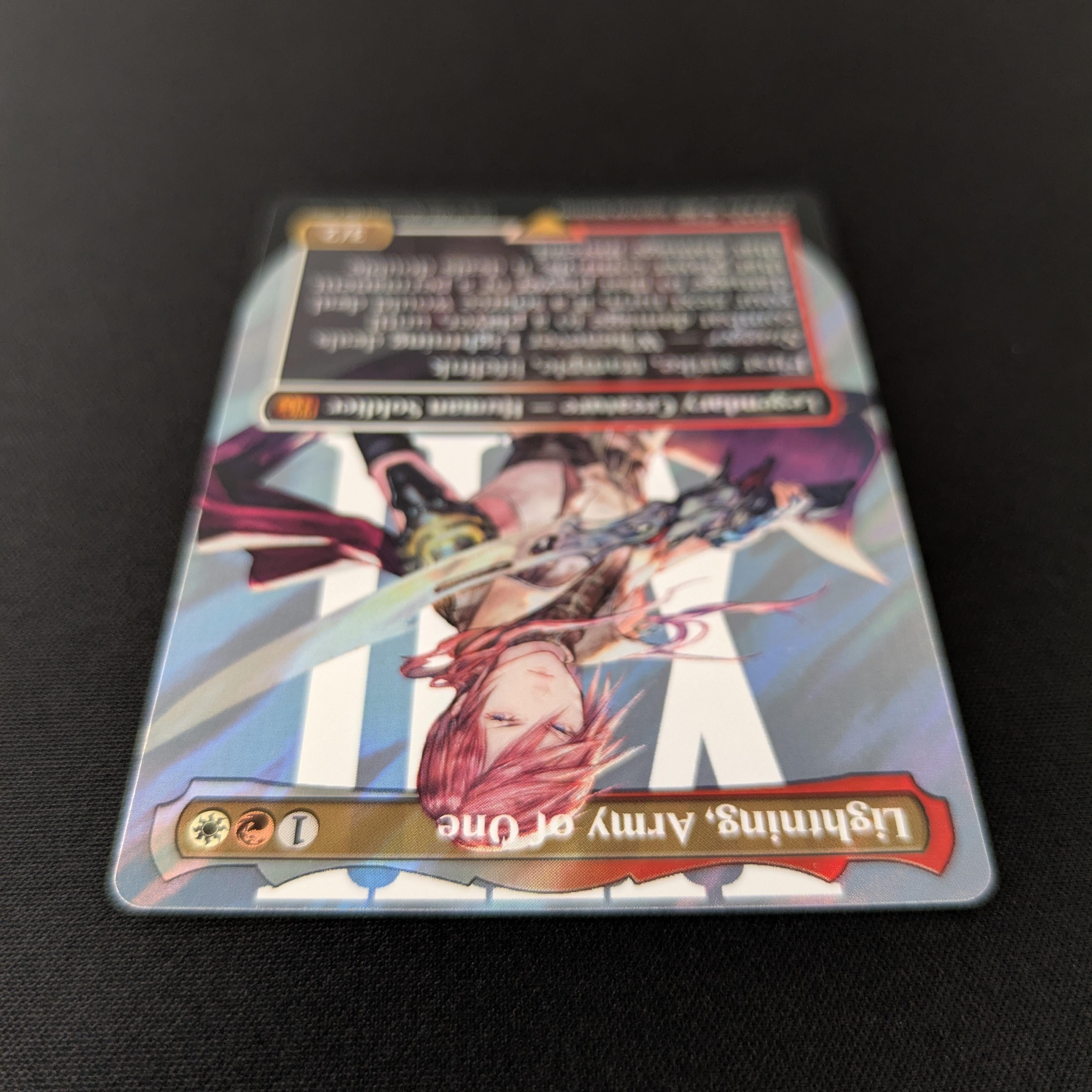 MTG Singles - [FOIL] Lightning, Army of One (Surge Foil) - Magic the Gathering: Final Fantasy - Extras - NM - 