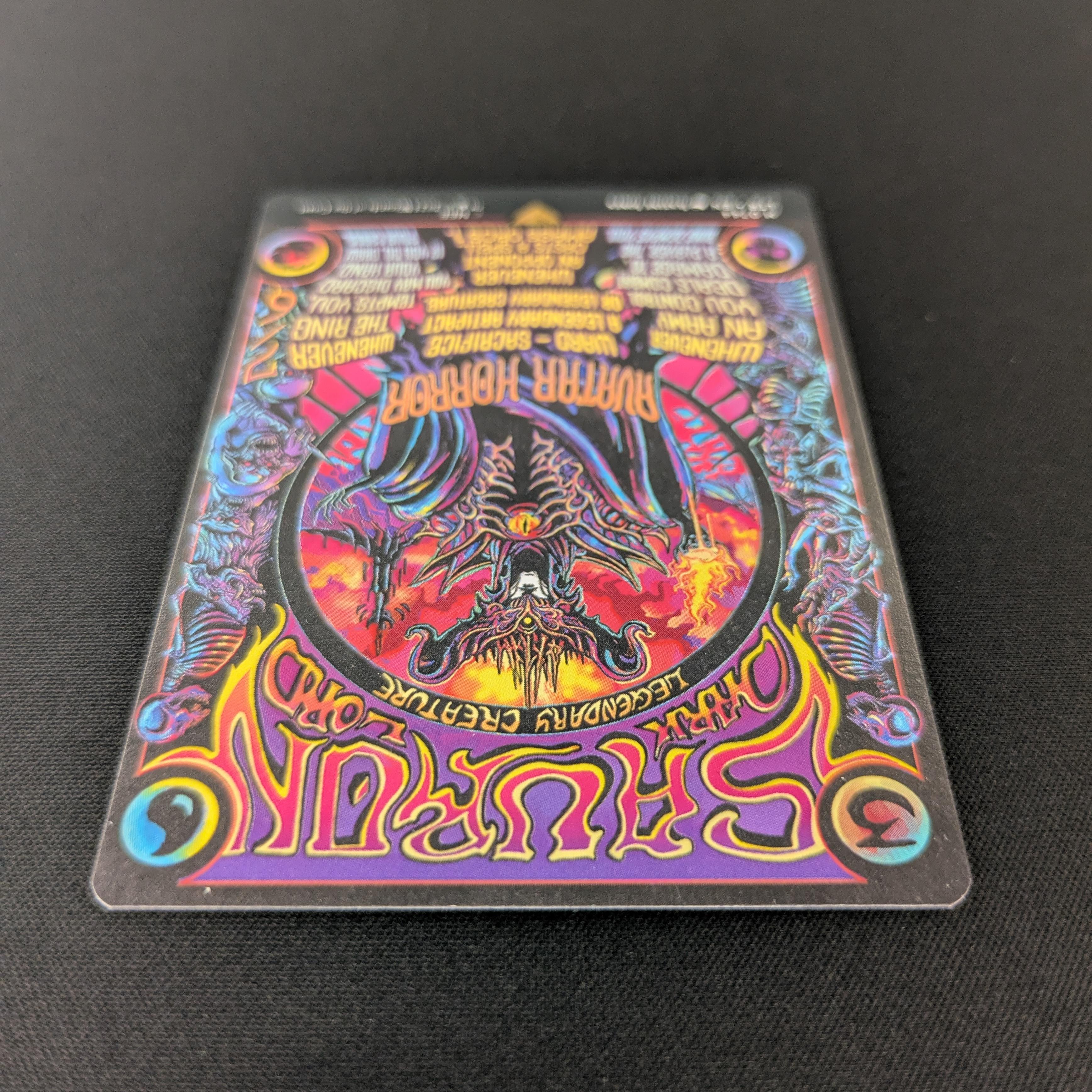 MTG Singles - Sauron, the Dark Lord (Borderless Poster) - The Lord of the Rings: Tales of Middle-earth Holiday Release - NM - 