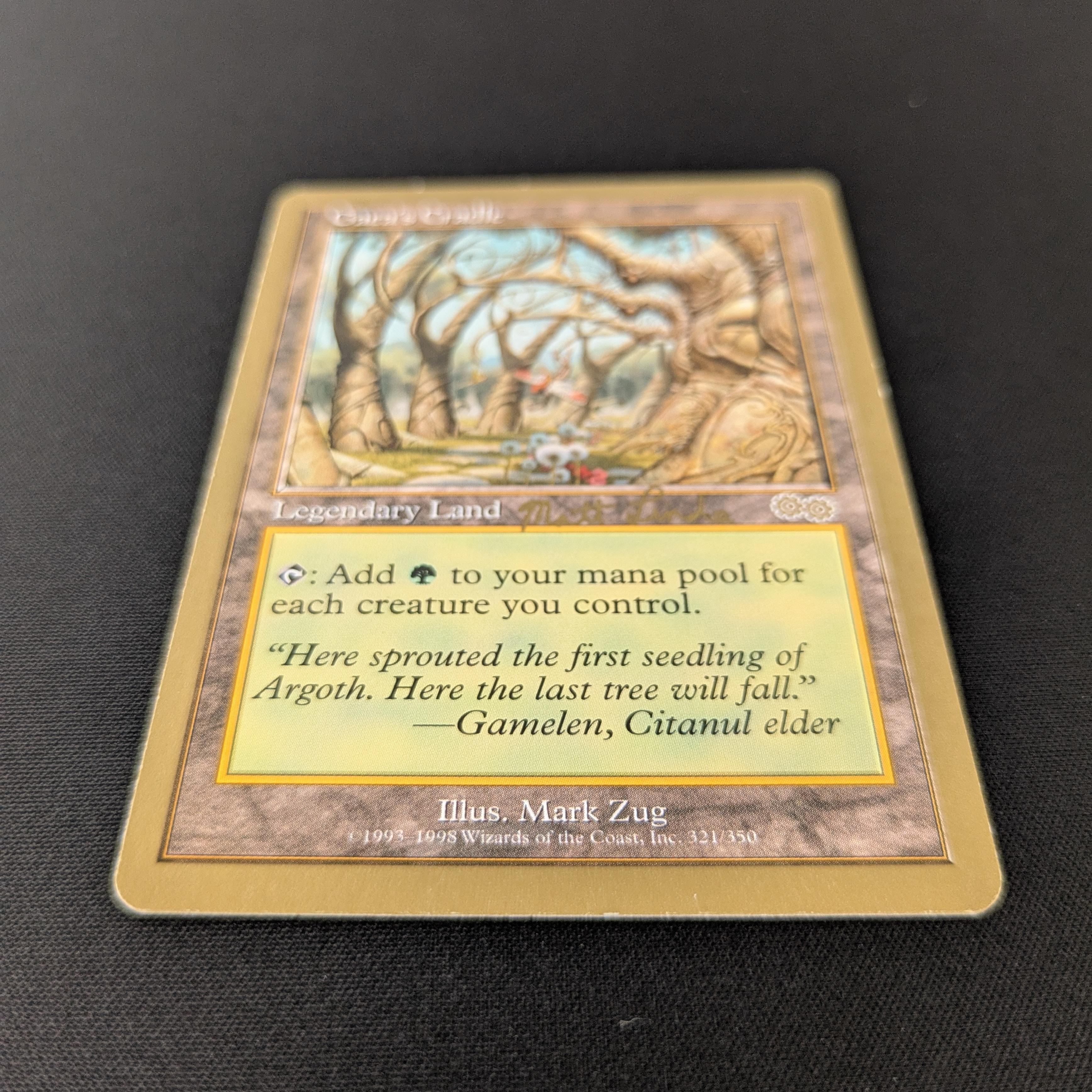 MTG Singles - Gaea's Cradle - WCD 1999: Matt Linde - GD - 