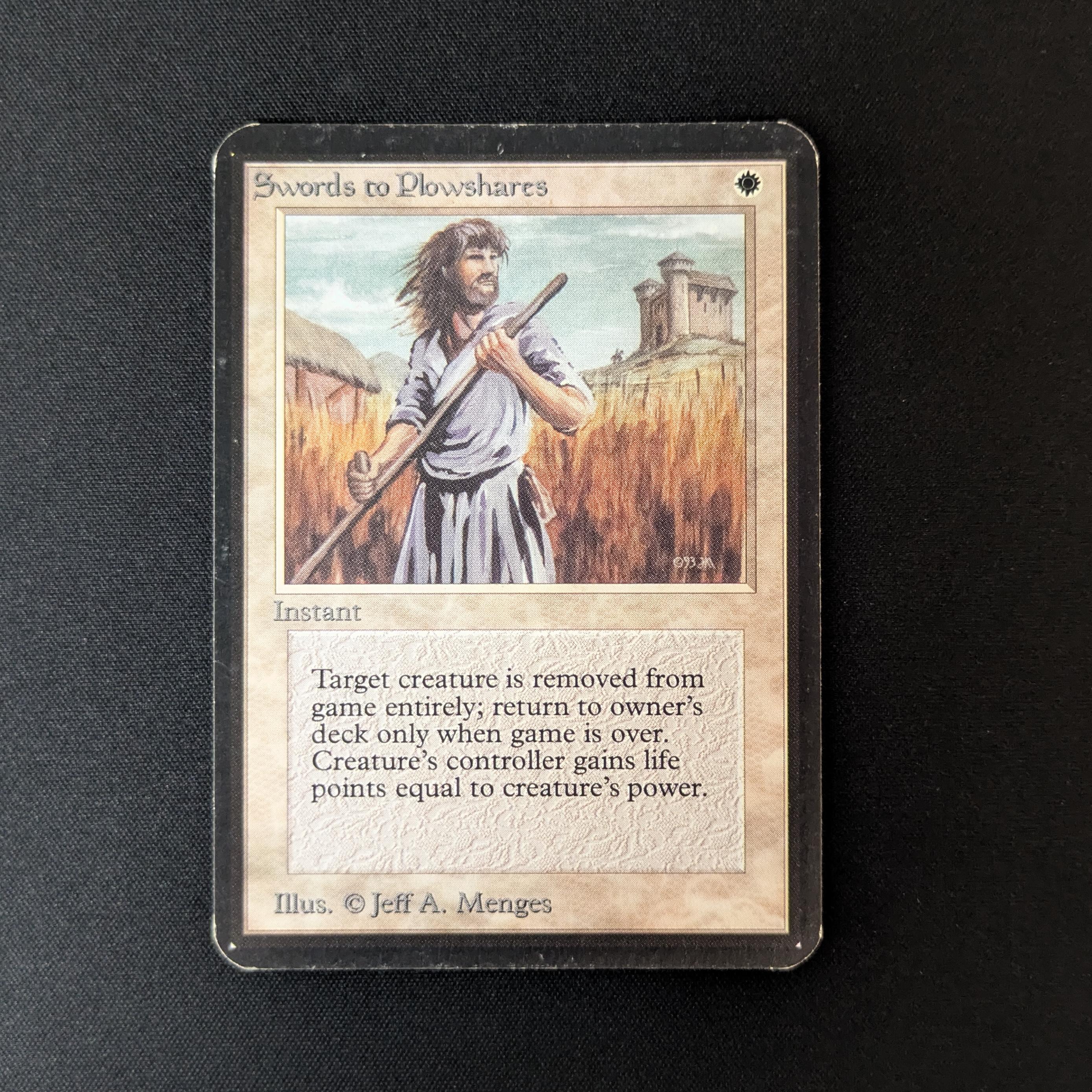 MTG Singles - Swords to Plowshares - Alpha - GD - 27777