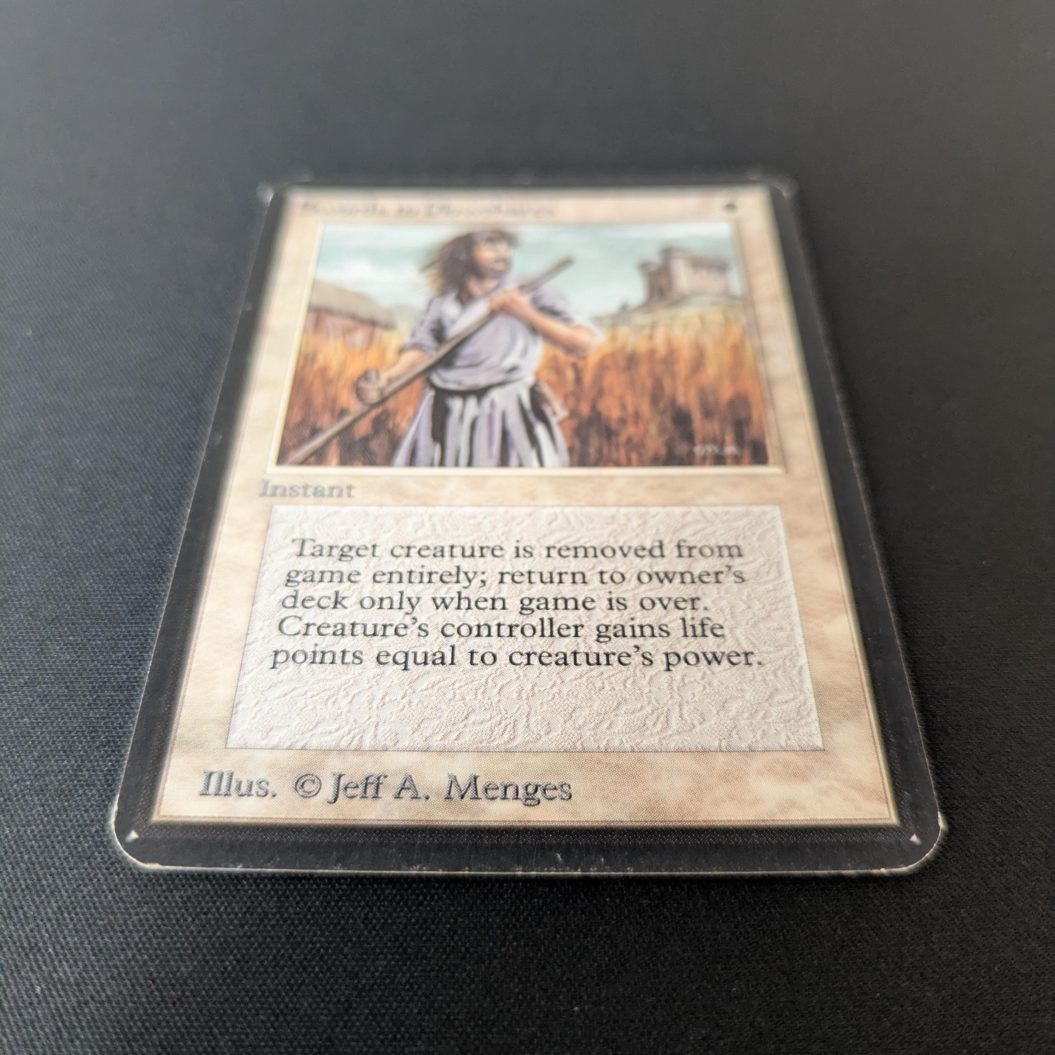 MTG Singles - Swords to Plowshares - Alpha - 