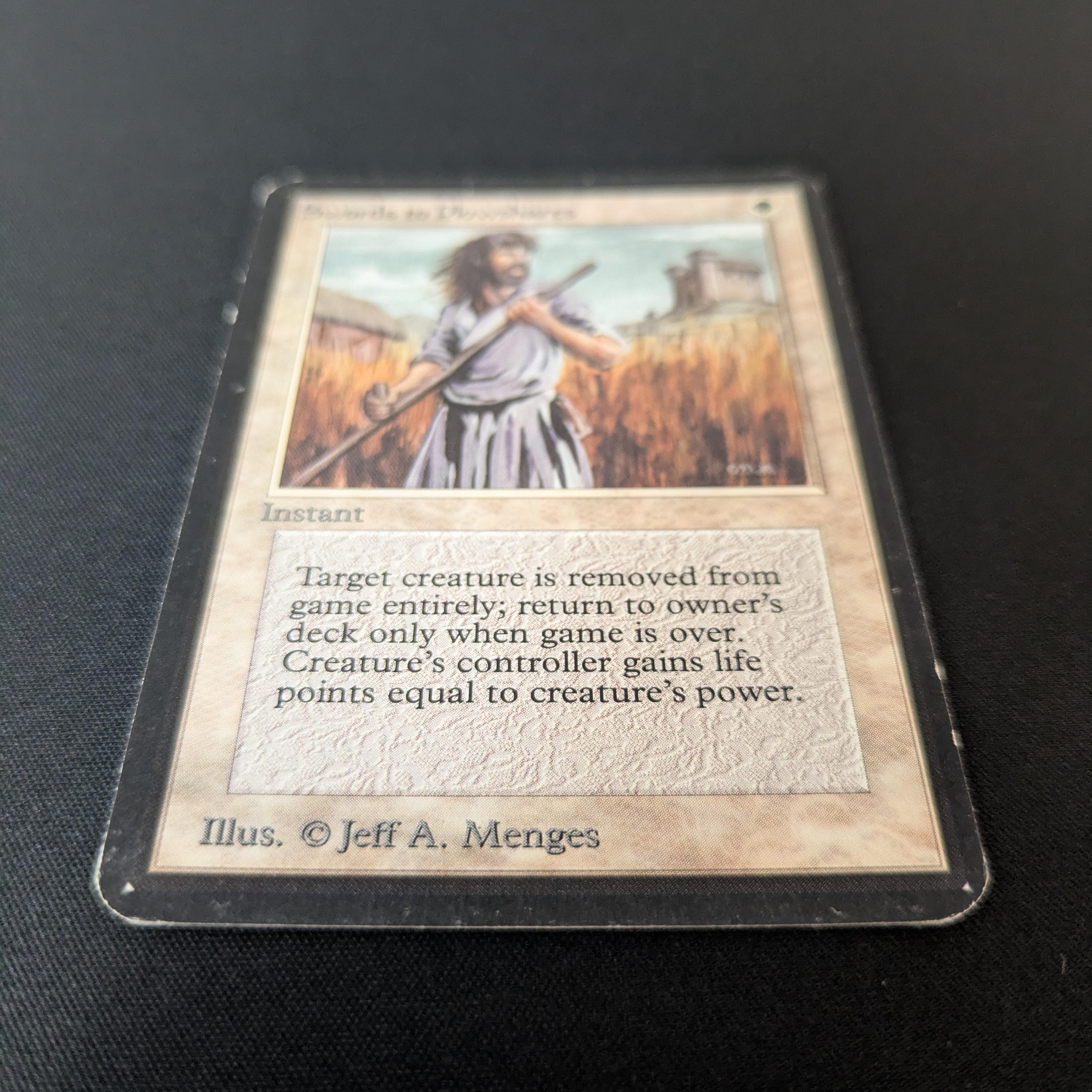 MTG Singles - Swords to Plowshares - Alpha - 