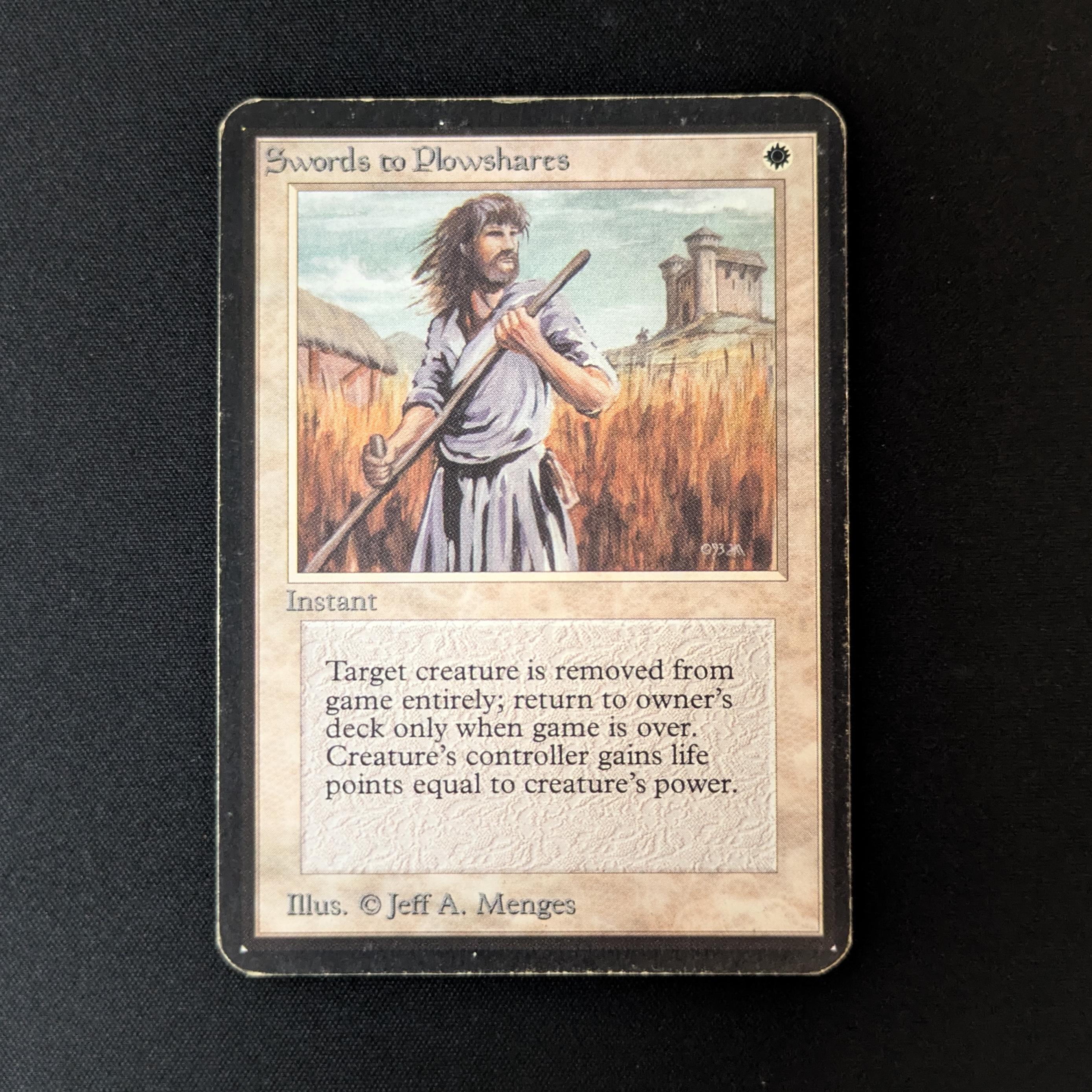 MTG Singles - Swords to Plowshares - Alpha - 