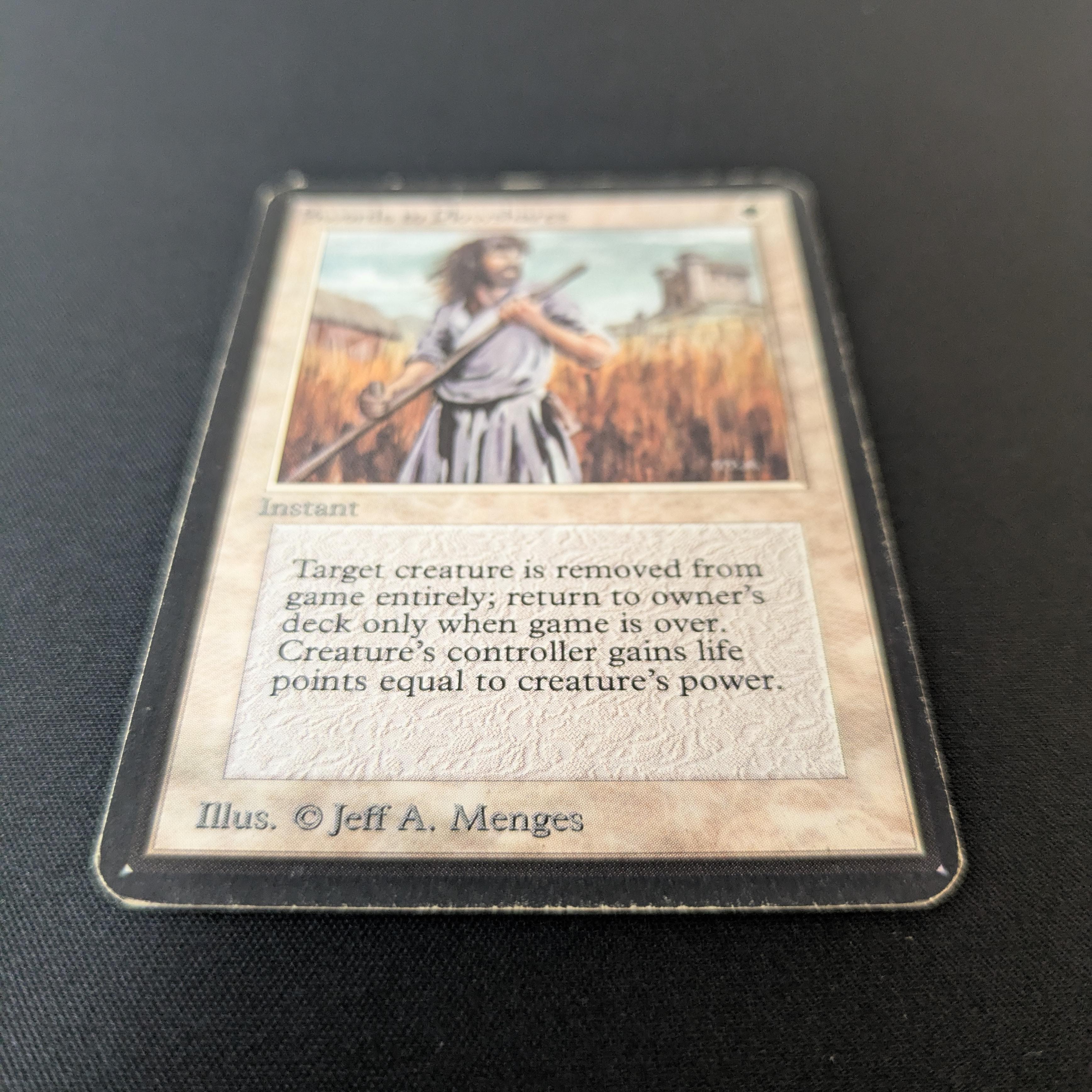MTG Singles - Swords to Plowshares - Alpha - 