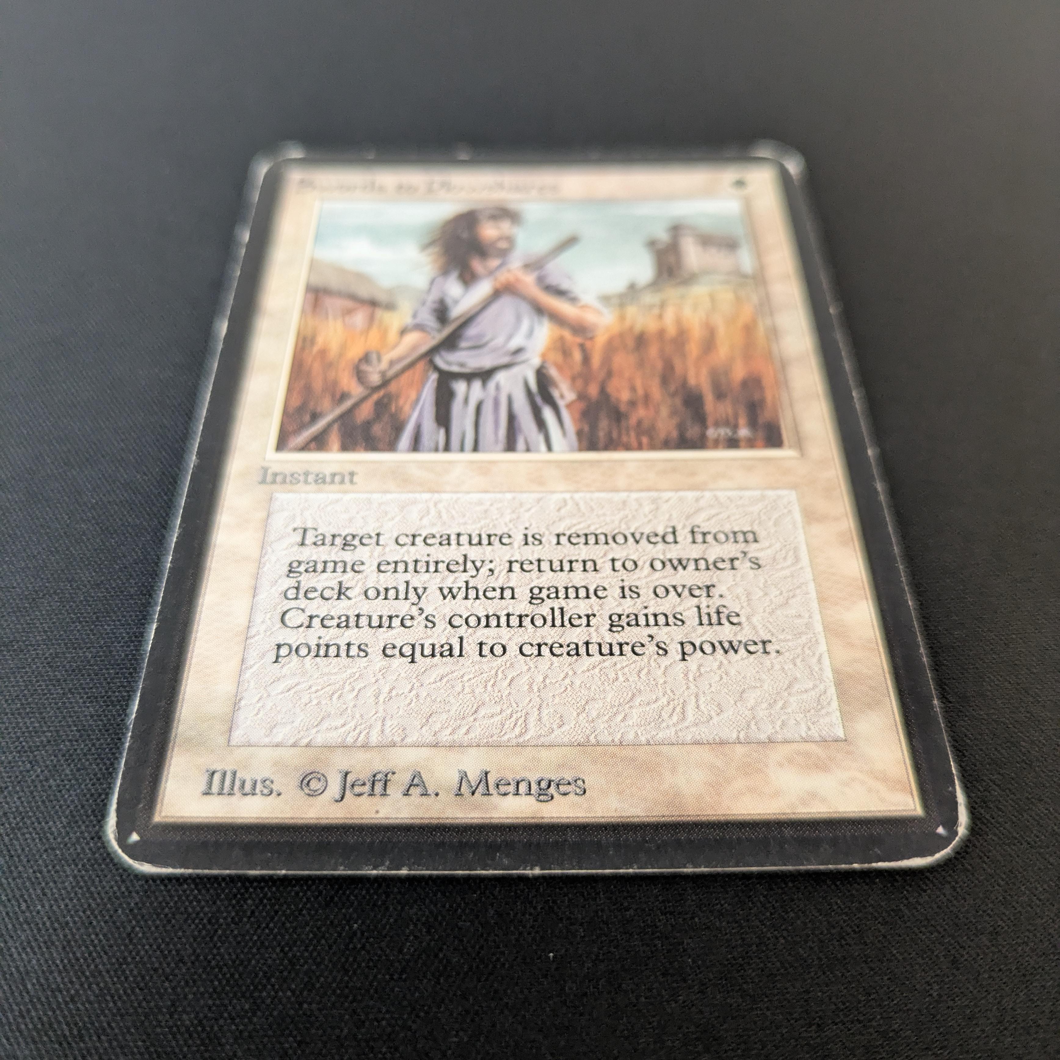 MTG Singles - Swords to Plowshares - Alpha - 