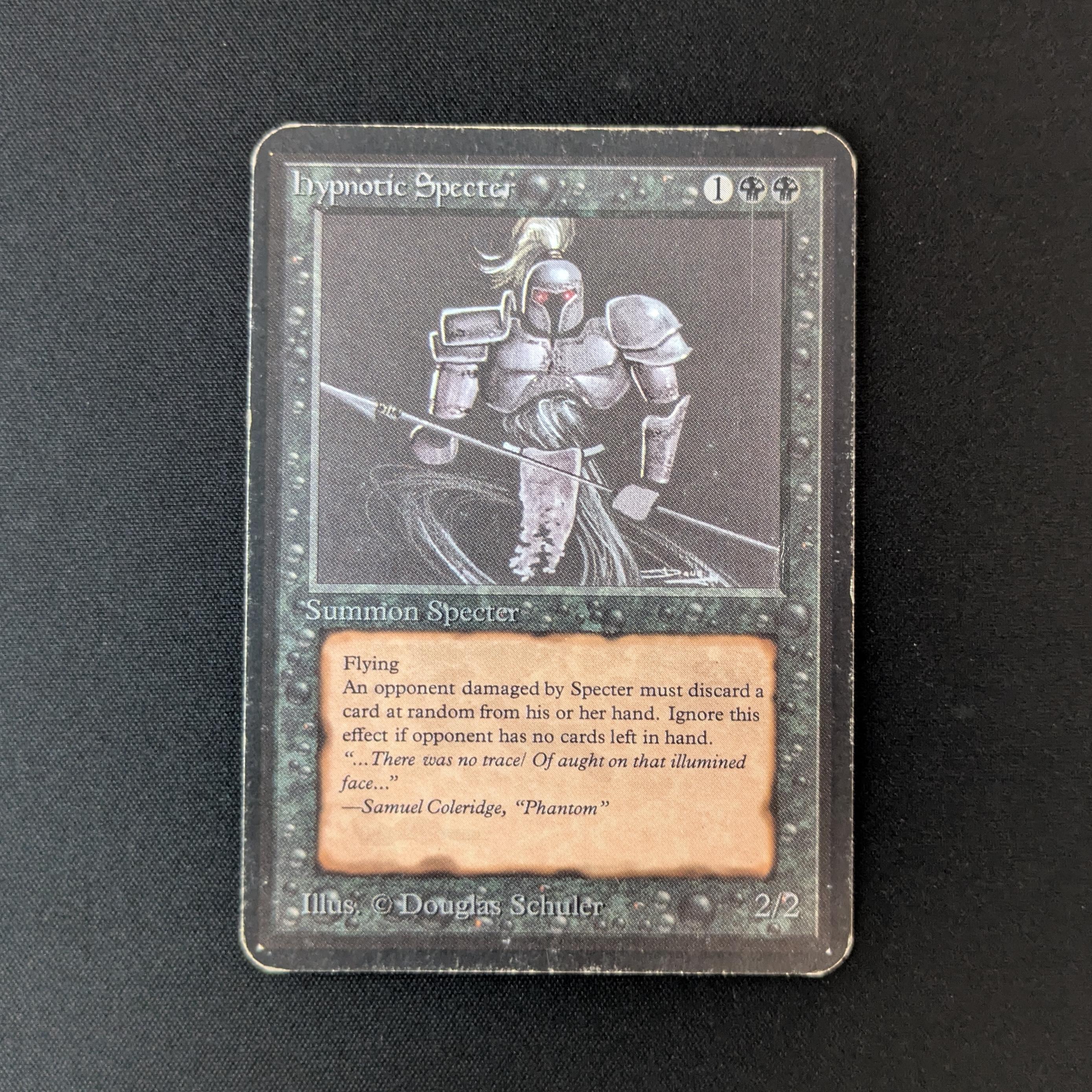 MTG Singles - Hypnotic Specter - Alpha - PL - DENT - 27784