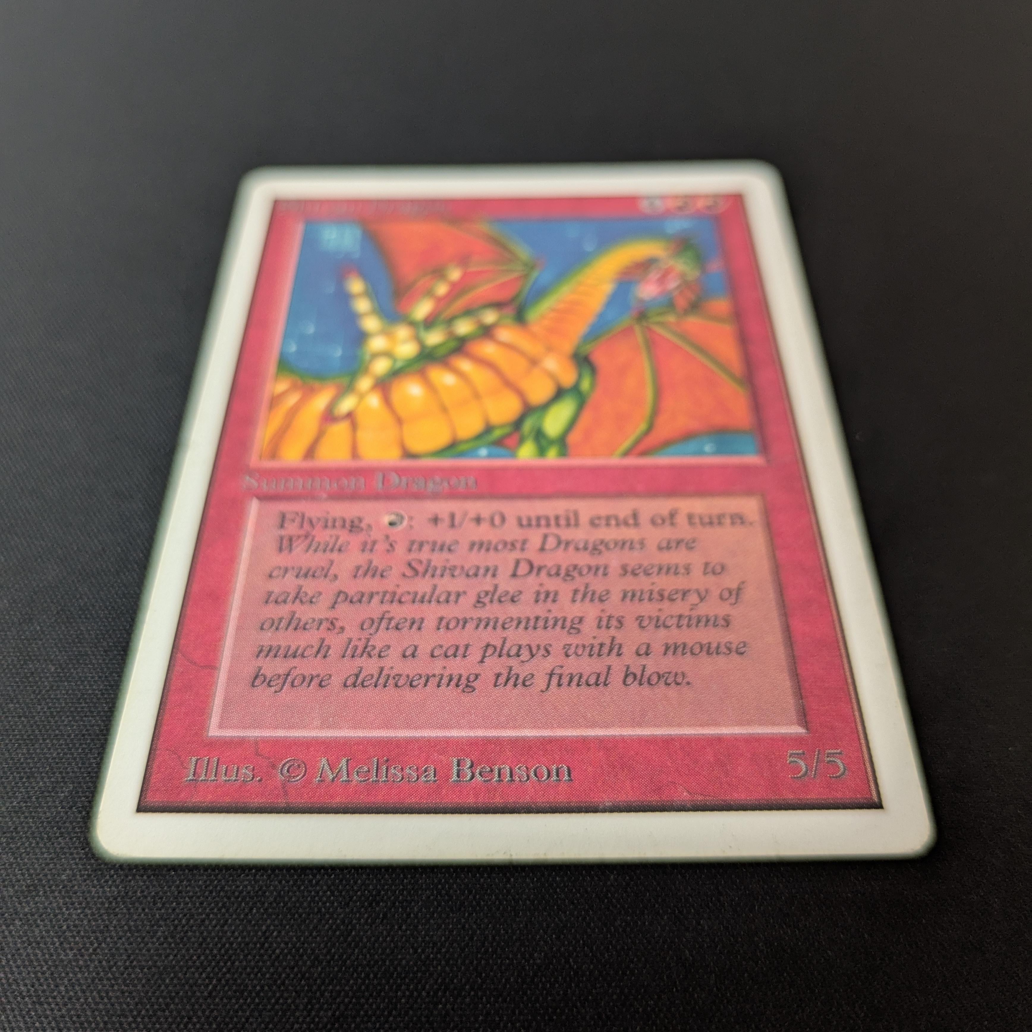 MTG Singles - Shivan Dragon - Unlimited - 