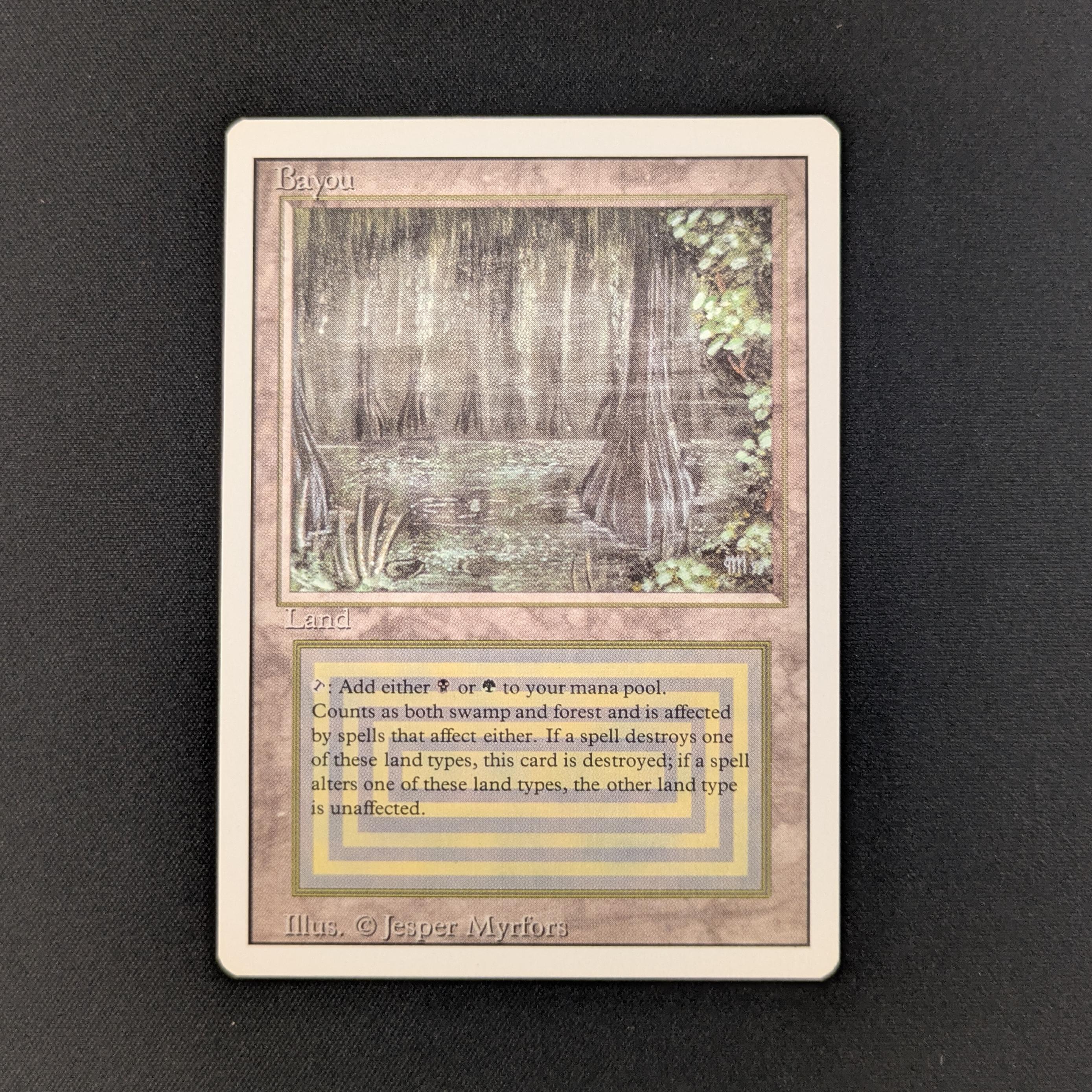 MTG Singles - Bayou - Revised - NM - 27823
