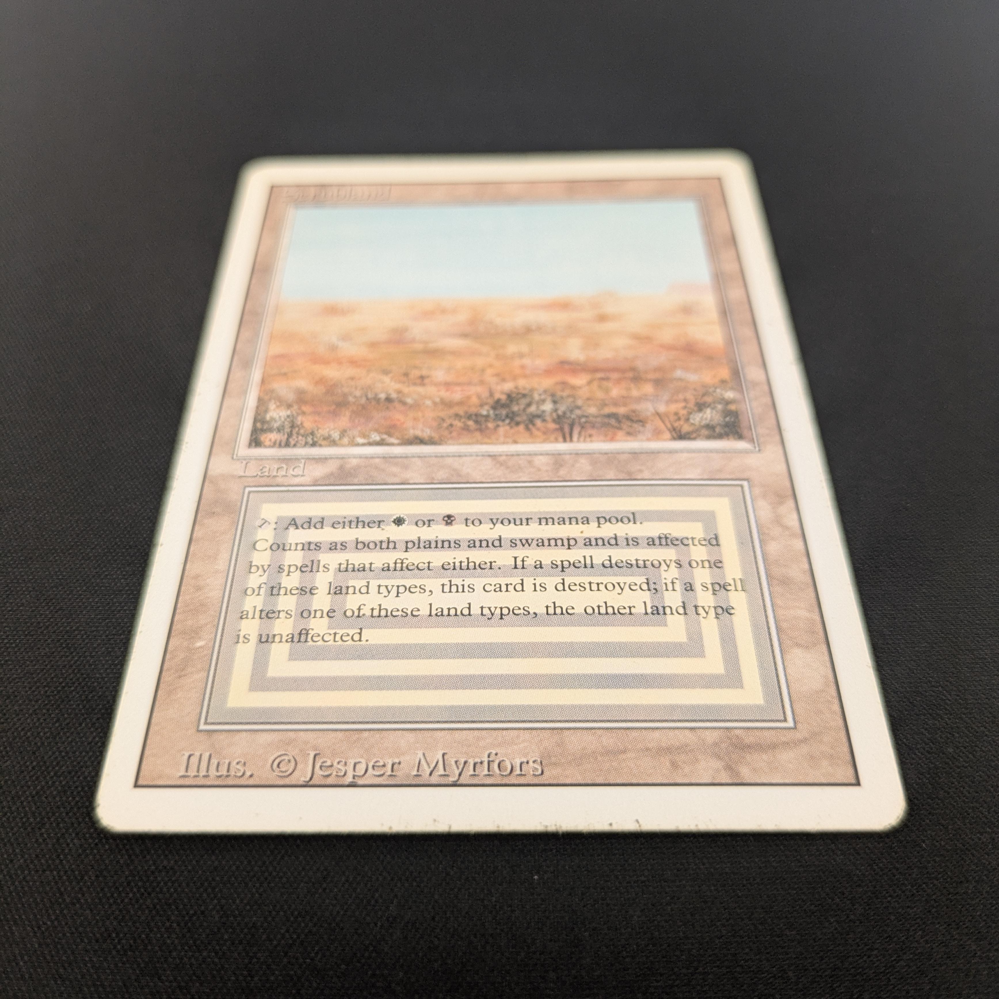 MTG Singles - Scrubland - Revised - 