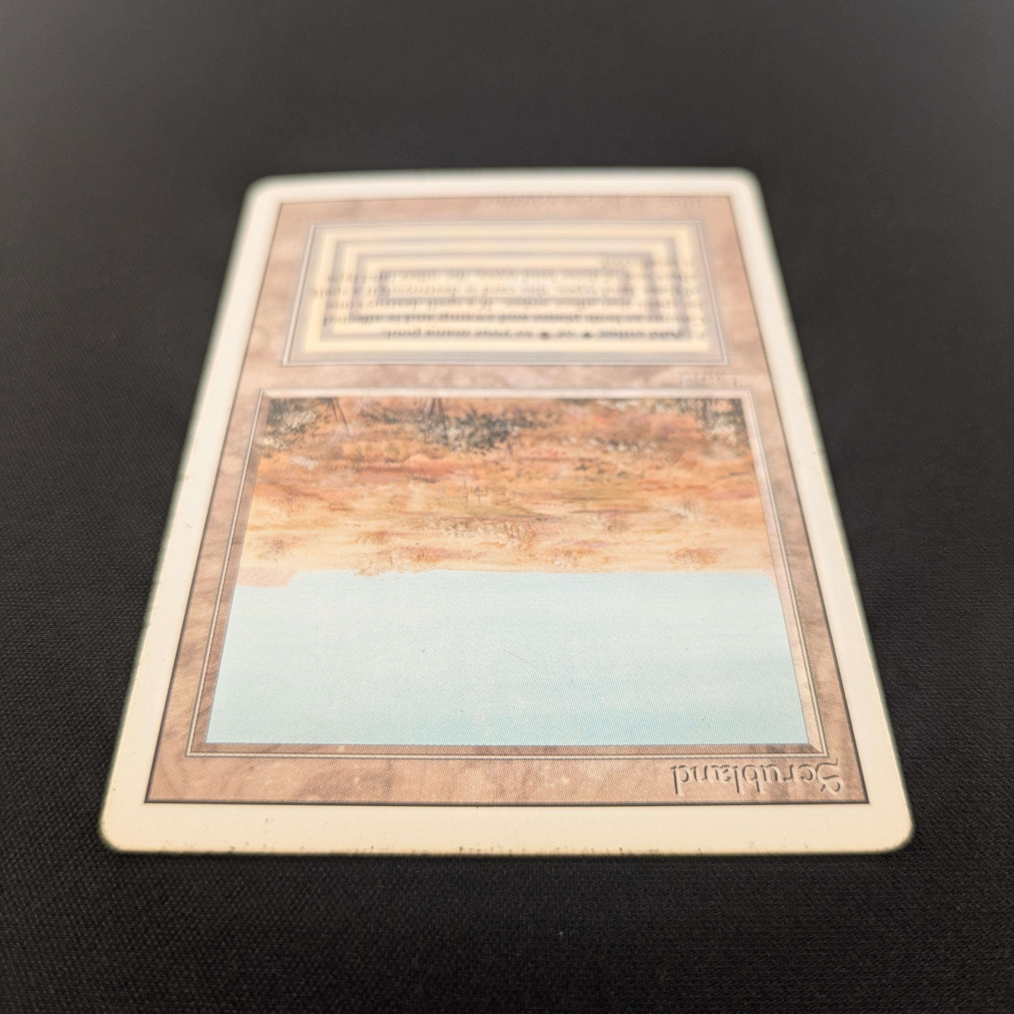 MTG Singles - Scrubland - Revised - 