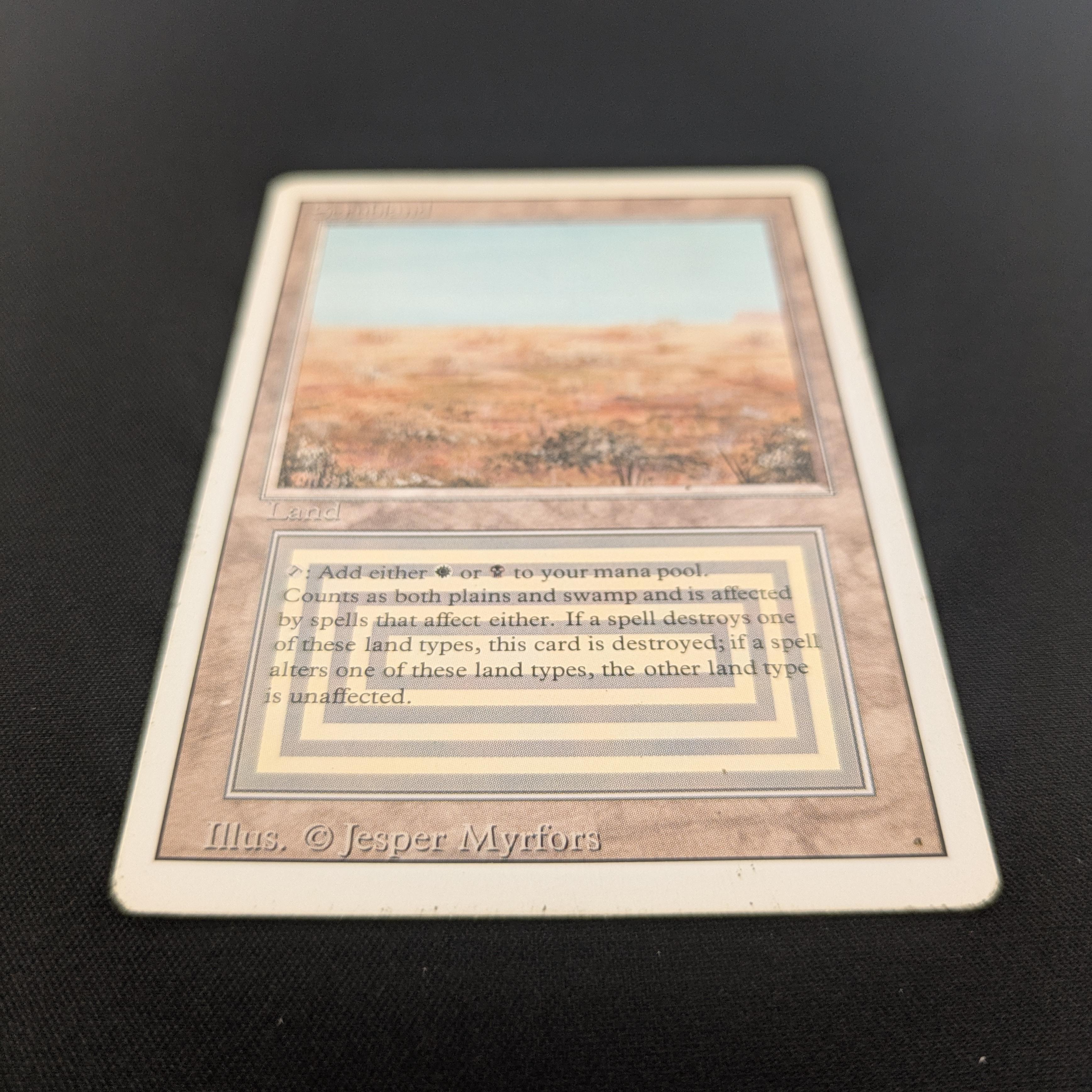 MTG Singles - Scrubland - Revised - 