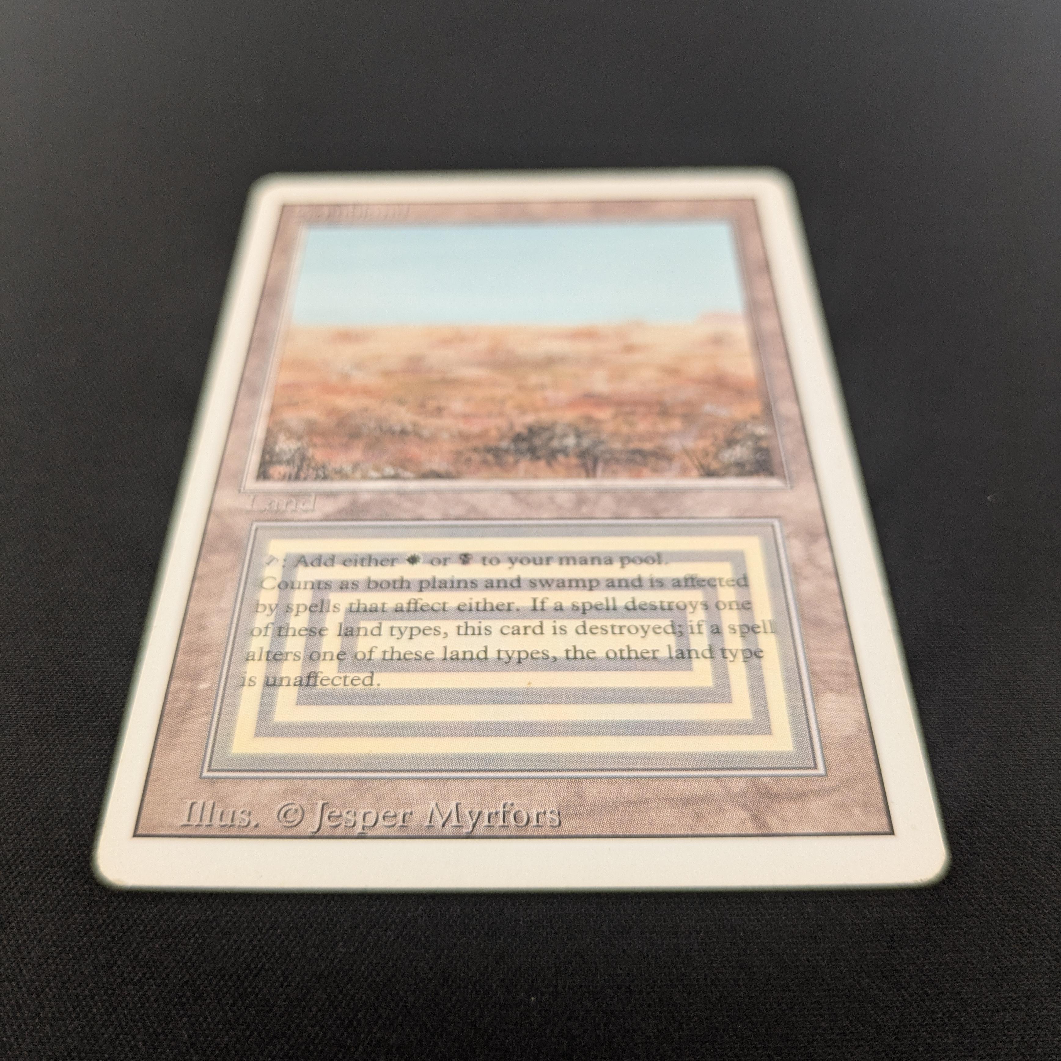 MTG Singles - Scrubland - Revised - 