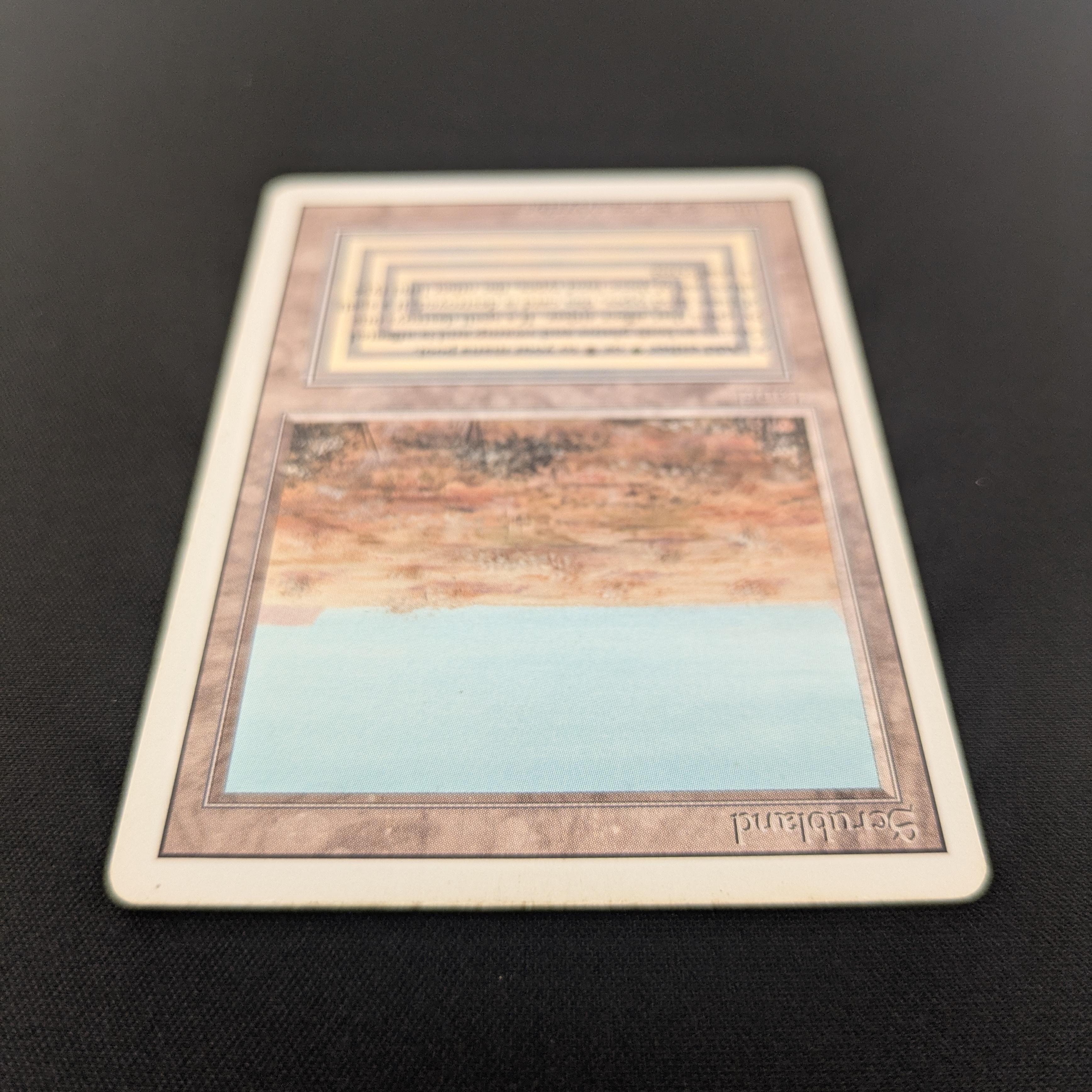 MTG Singles - Scrubland - Revised - 
