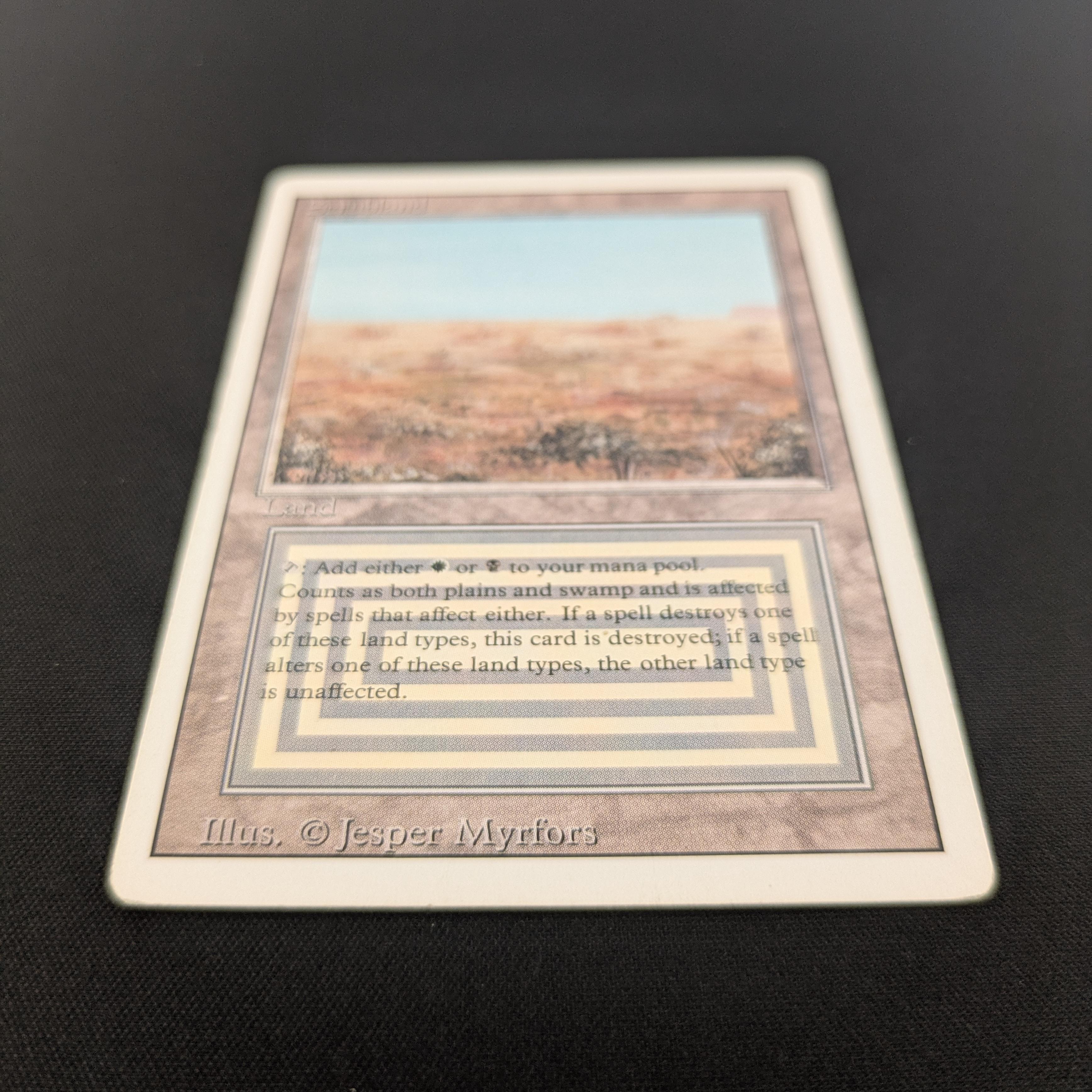 MTG Singles - Scrubland - Revised - 