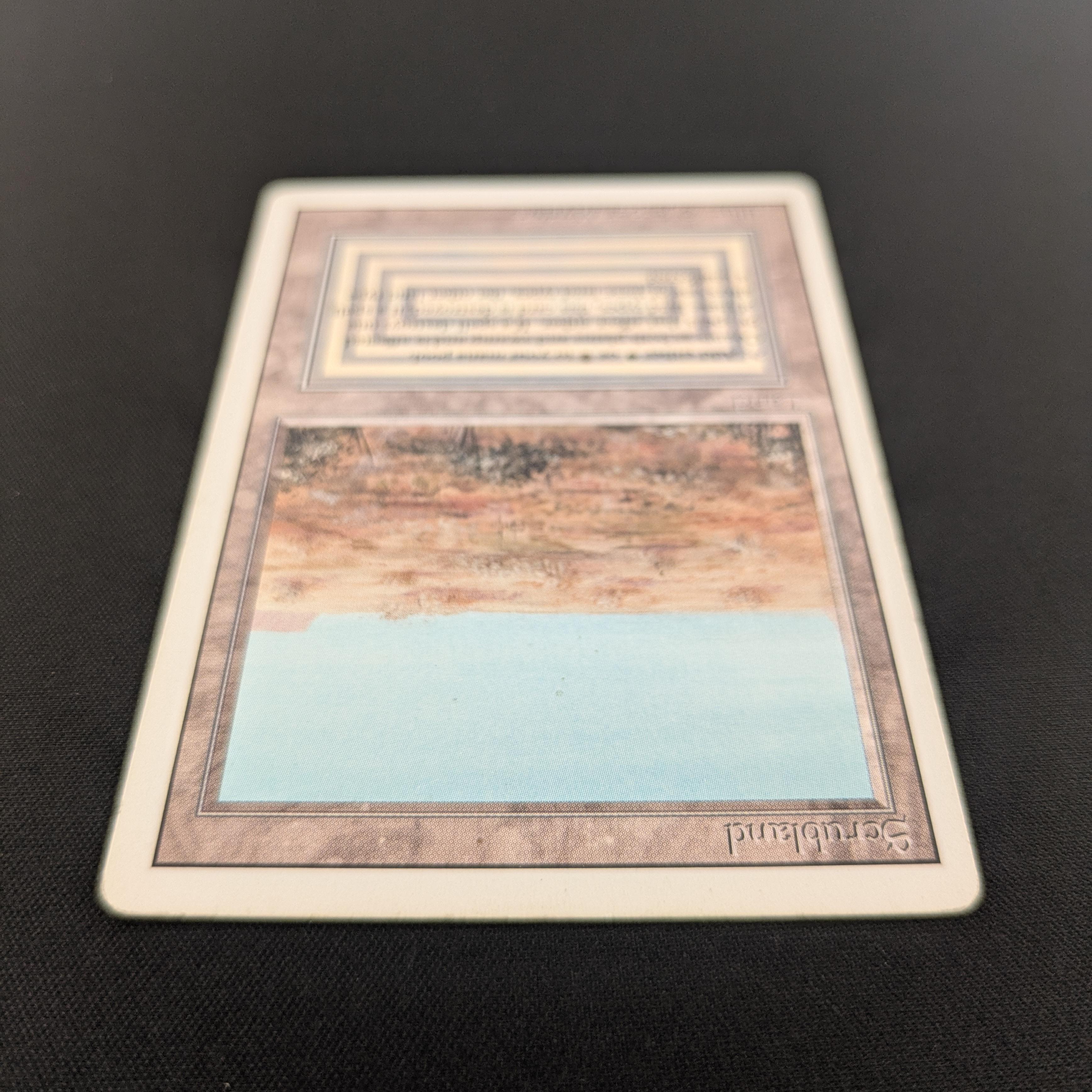 MTG Singles - Scrubland - Revised - 