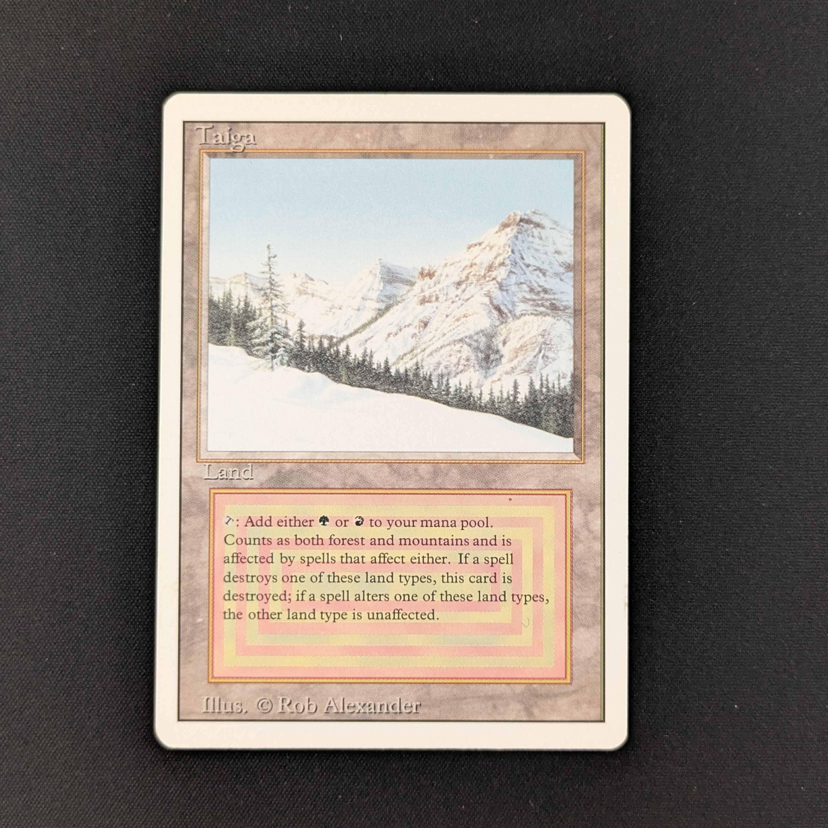 MTG Singles - Taiga - Revised - GD - 27835
