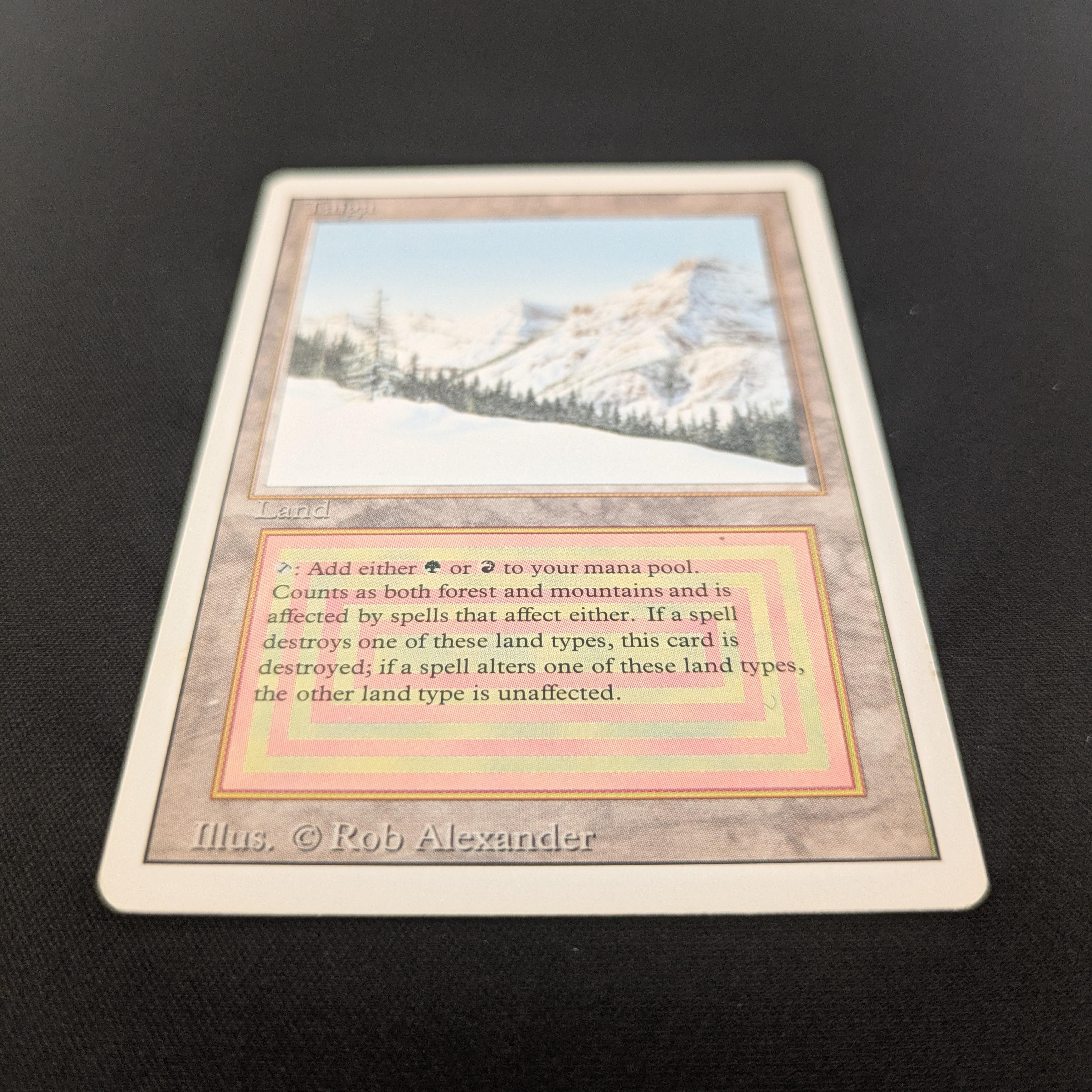 MTG Singles - Taiga - Revised - 