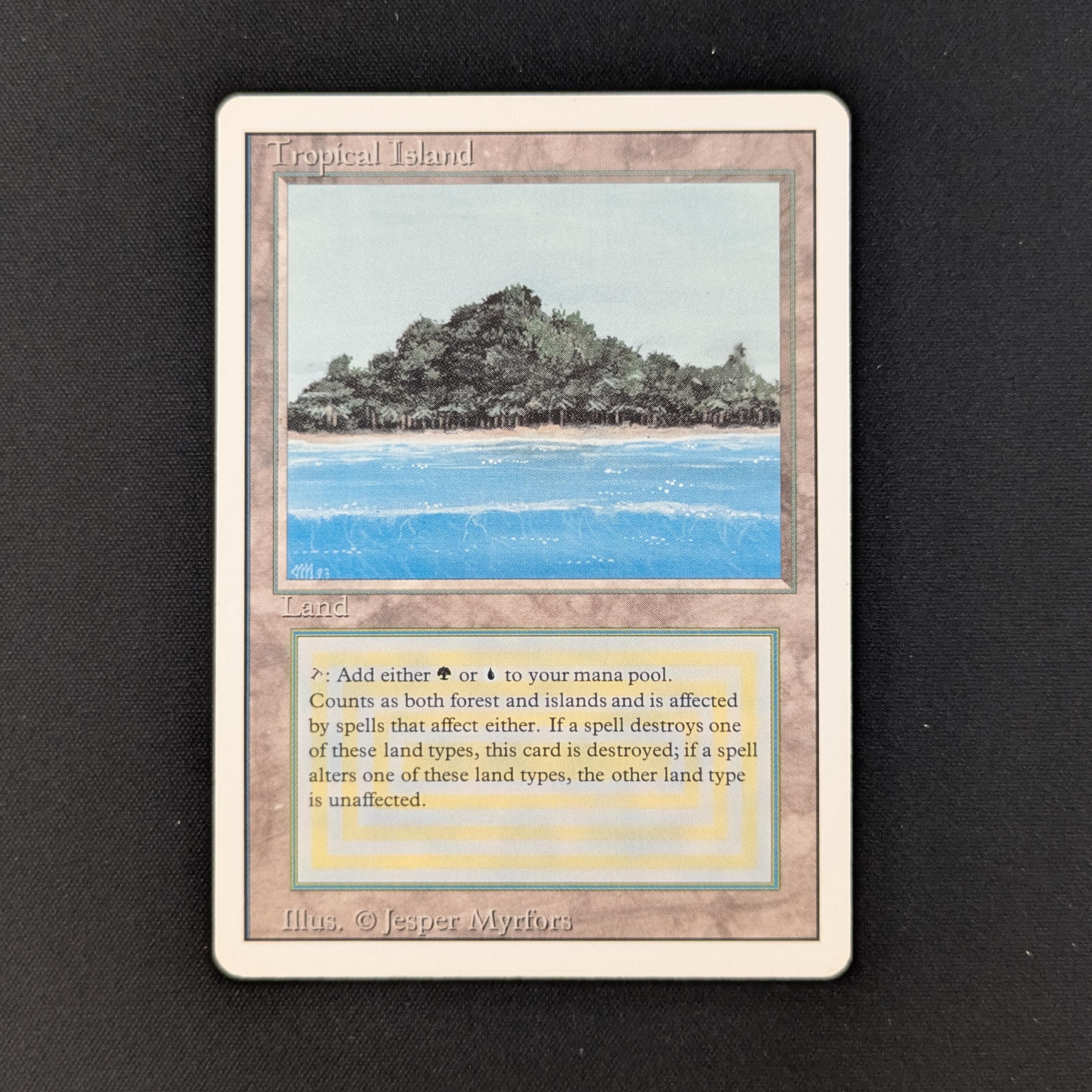 シングルカード MTG tropical  revised PSA9 Tropical Island - Revised