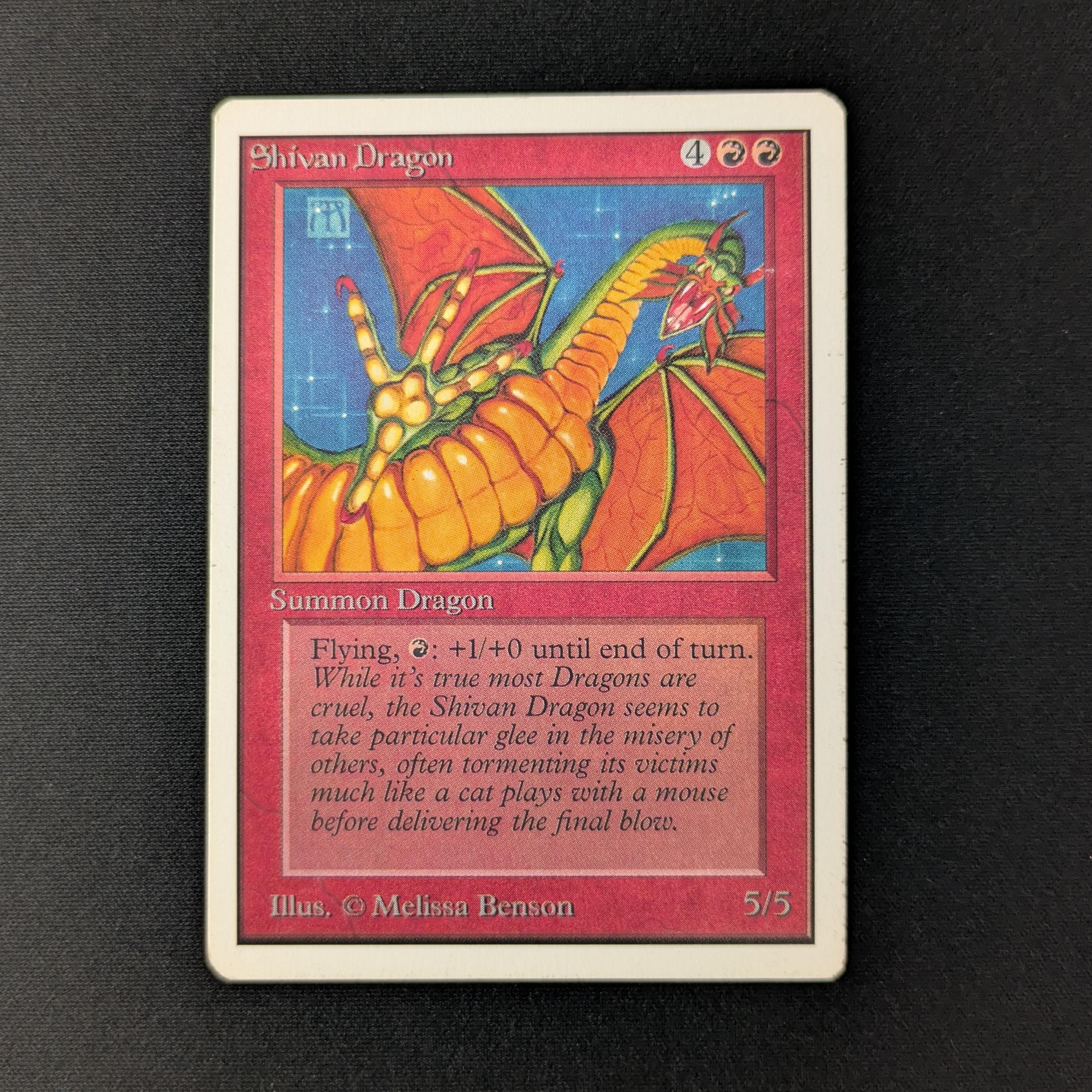 MTG Singles - Shivan Dragon - Unlimited - GD - 27888
