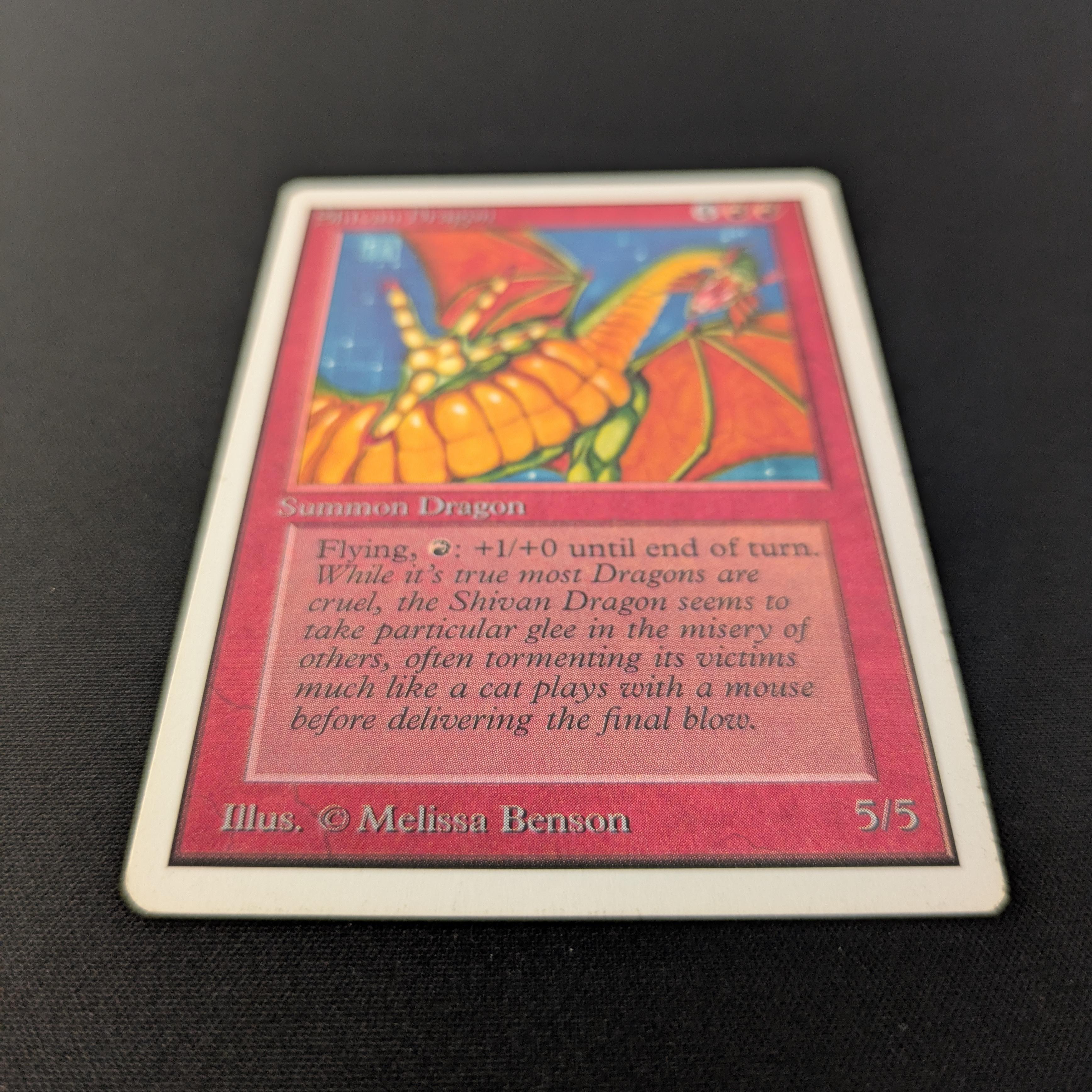 MTG Singles - Shivan Dragon - Unlimited - 