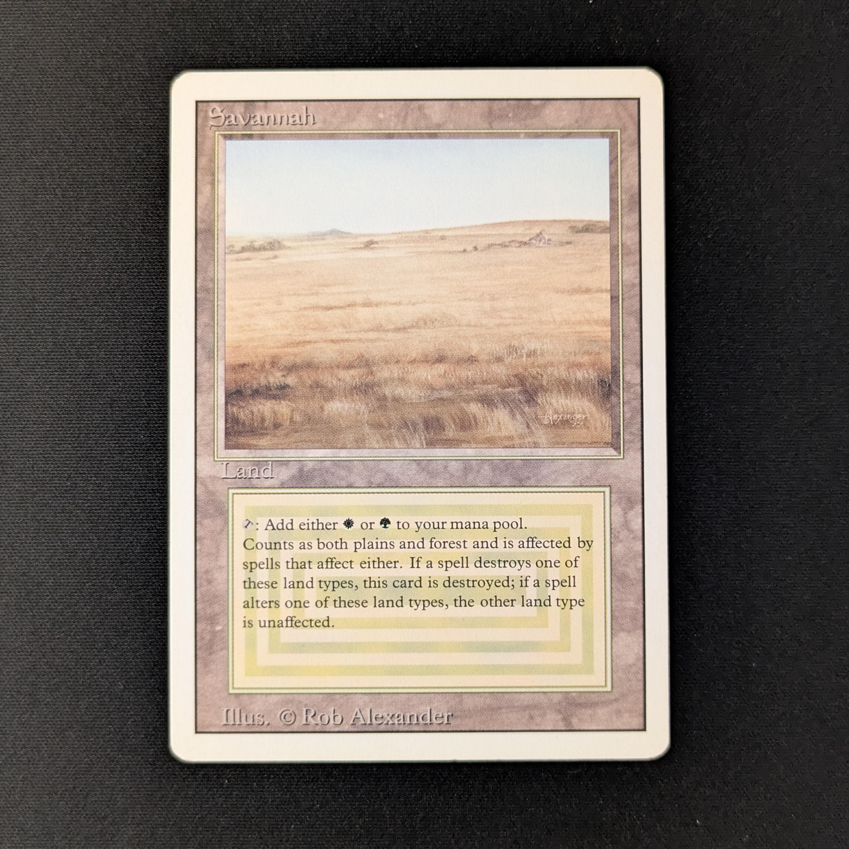 MTG Singles - Savannah - Revised - GD - 27900