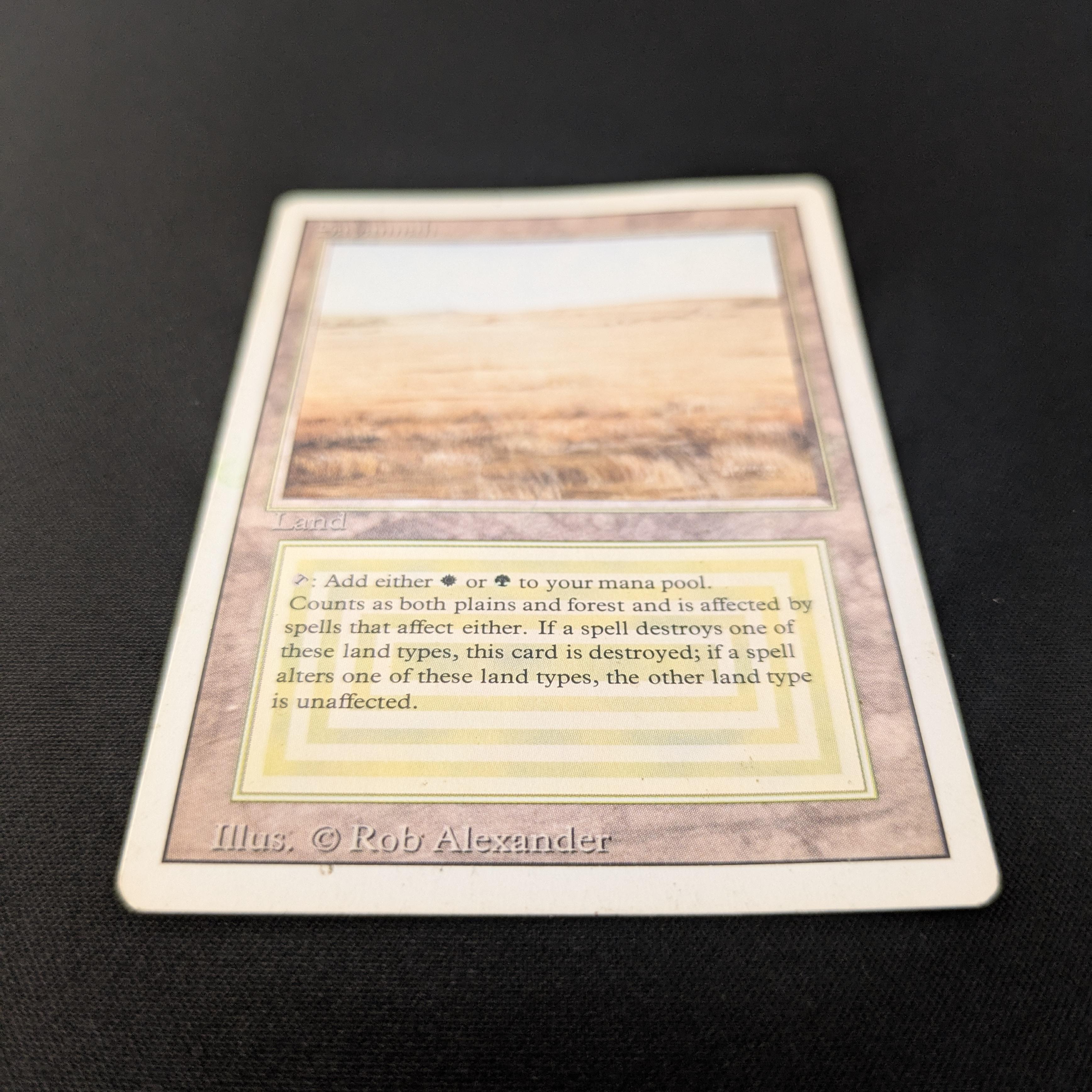 MTG Singles - Savannah - Revised - 