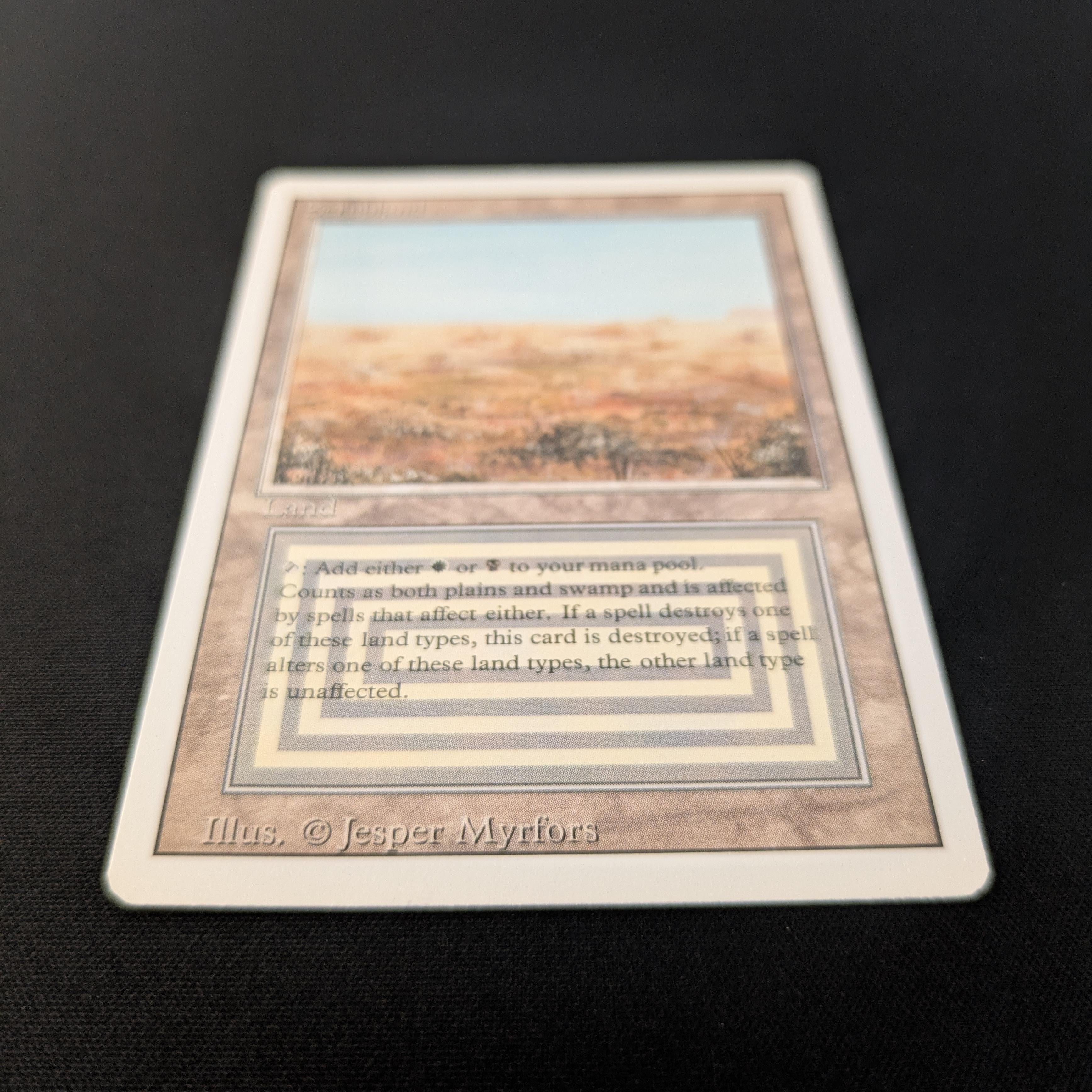 MTG Singles - Scrubland - Revised - 