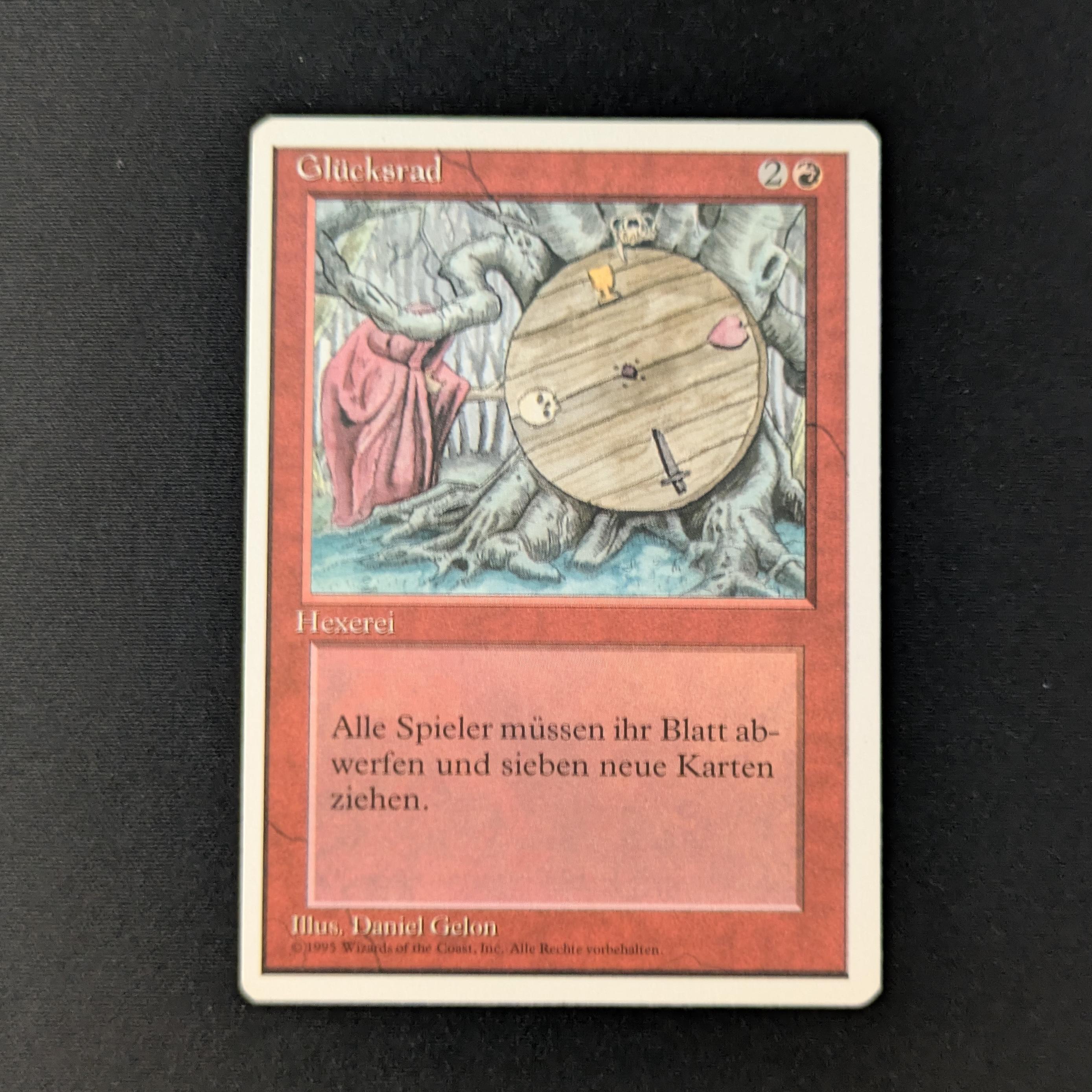 Wheel of Fortune - Foreign White Bordered