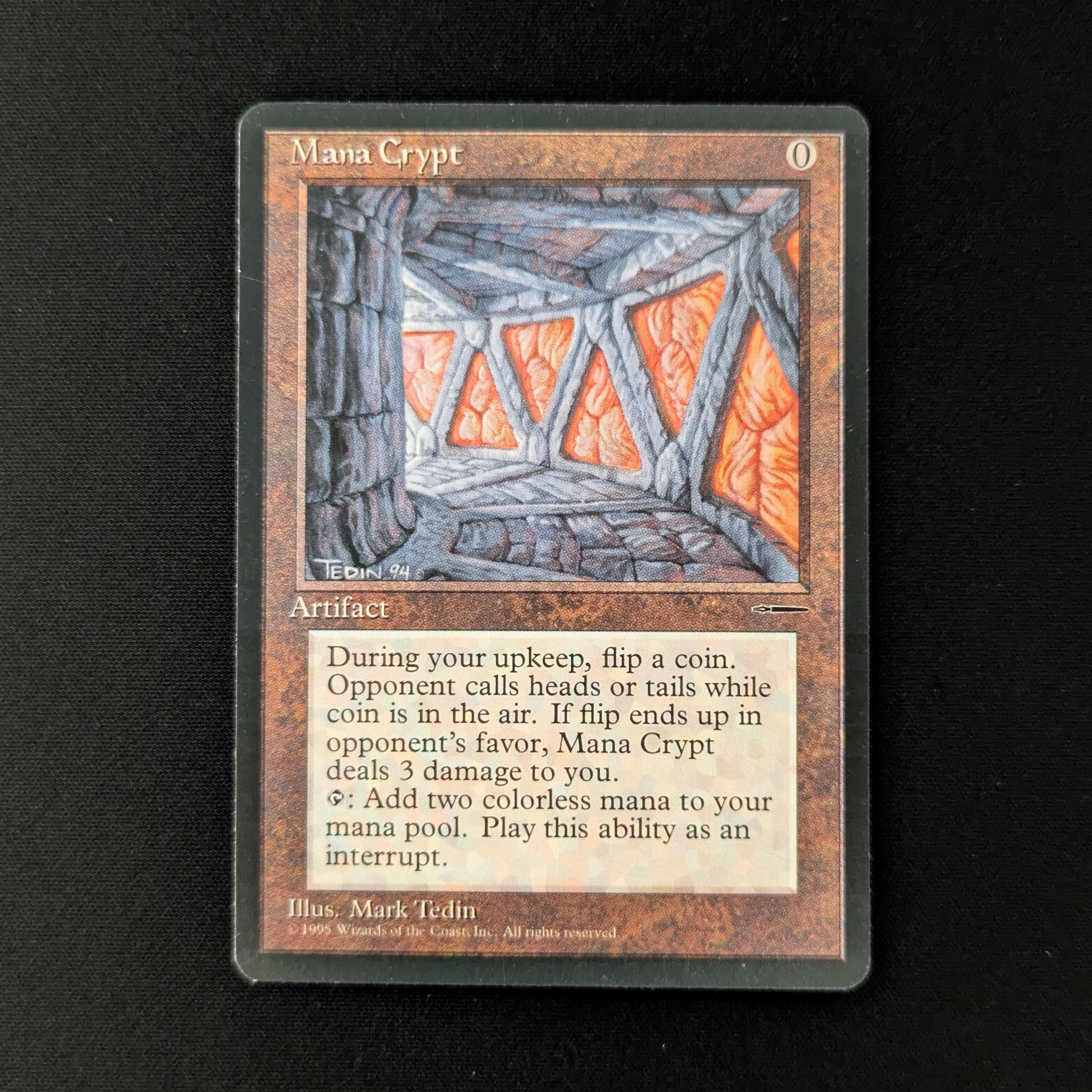 MTG Singles - Mana Crypt (Book Insert) - Harper Prism Promos - GD - 