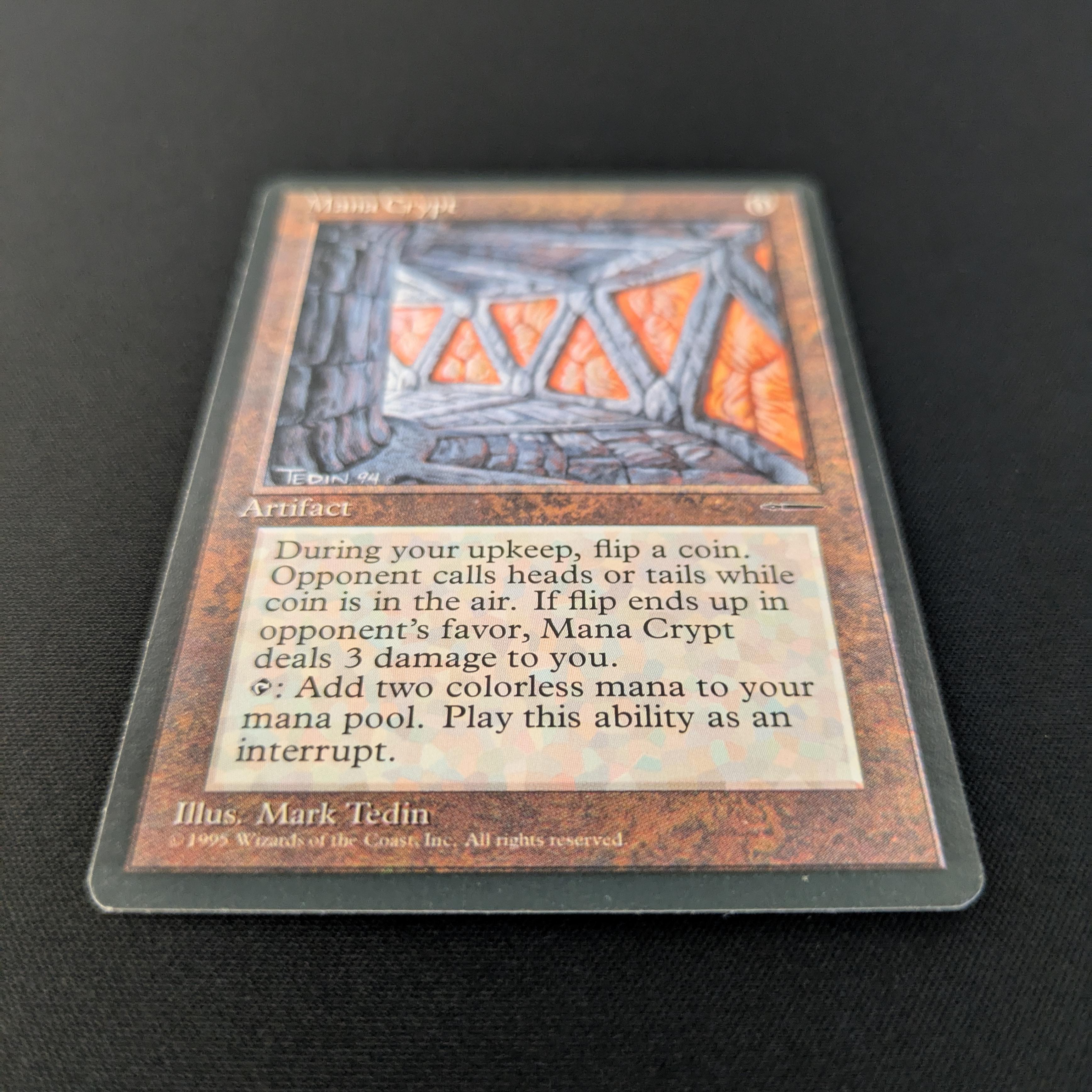 MTG Singles - Mana Crypt (Book Insert) - Harper Prism Promos - GD - 