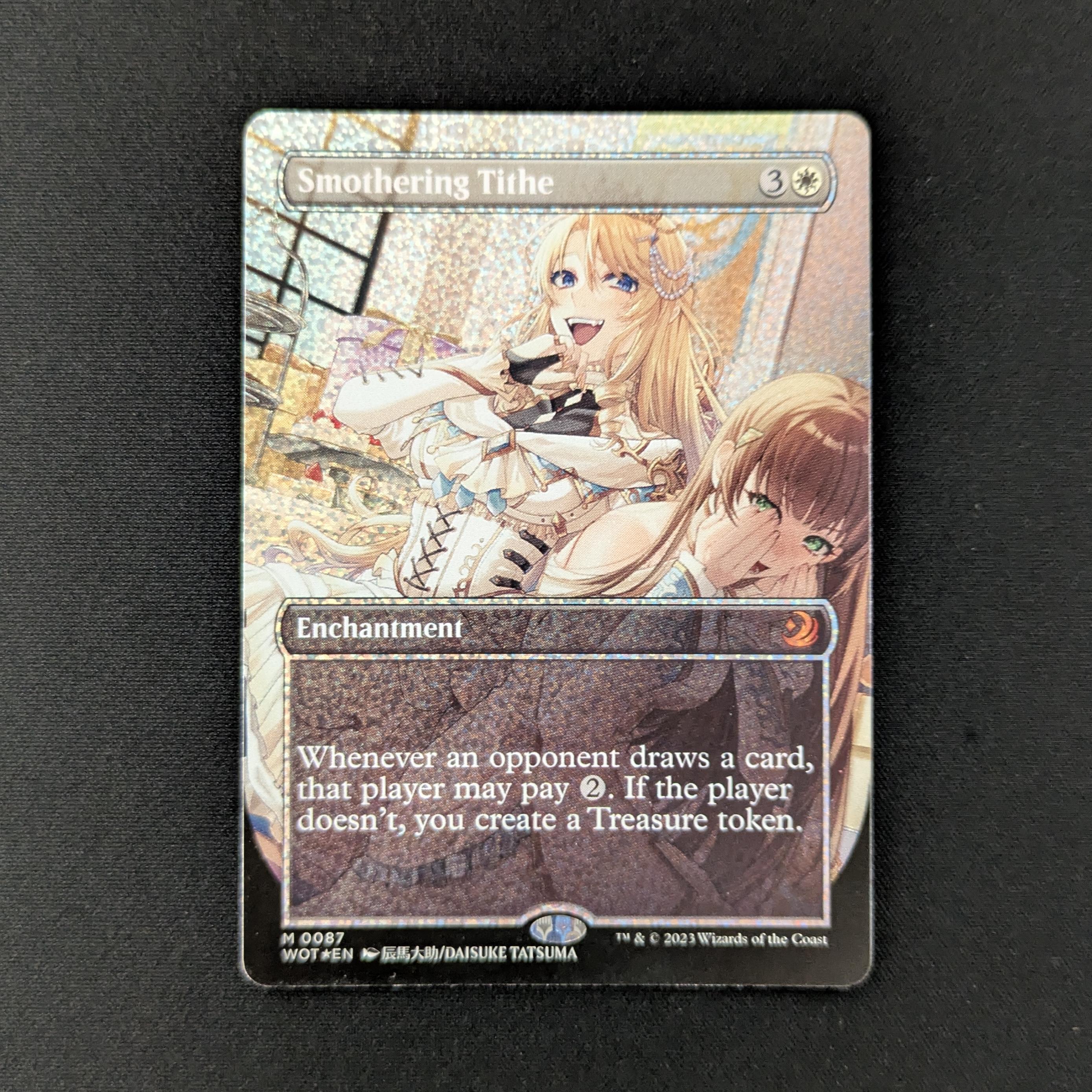 MTG Singles - [FOIL] Smothering Tithe (Confetti Foil) - Enchanting Tales - NM - 