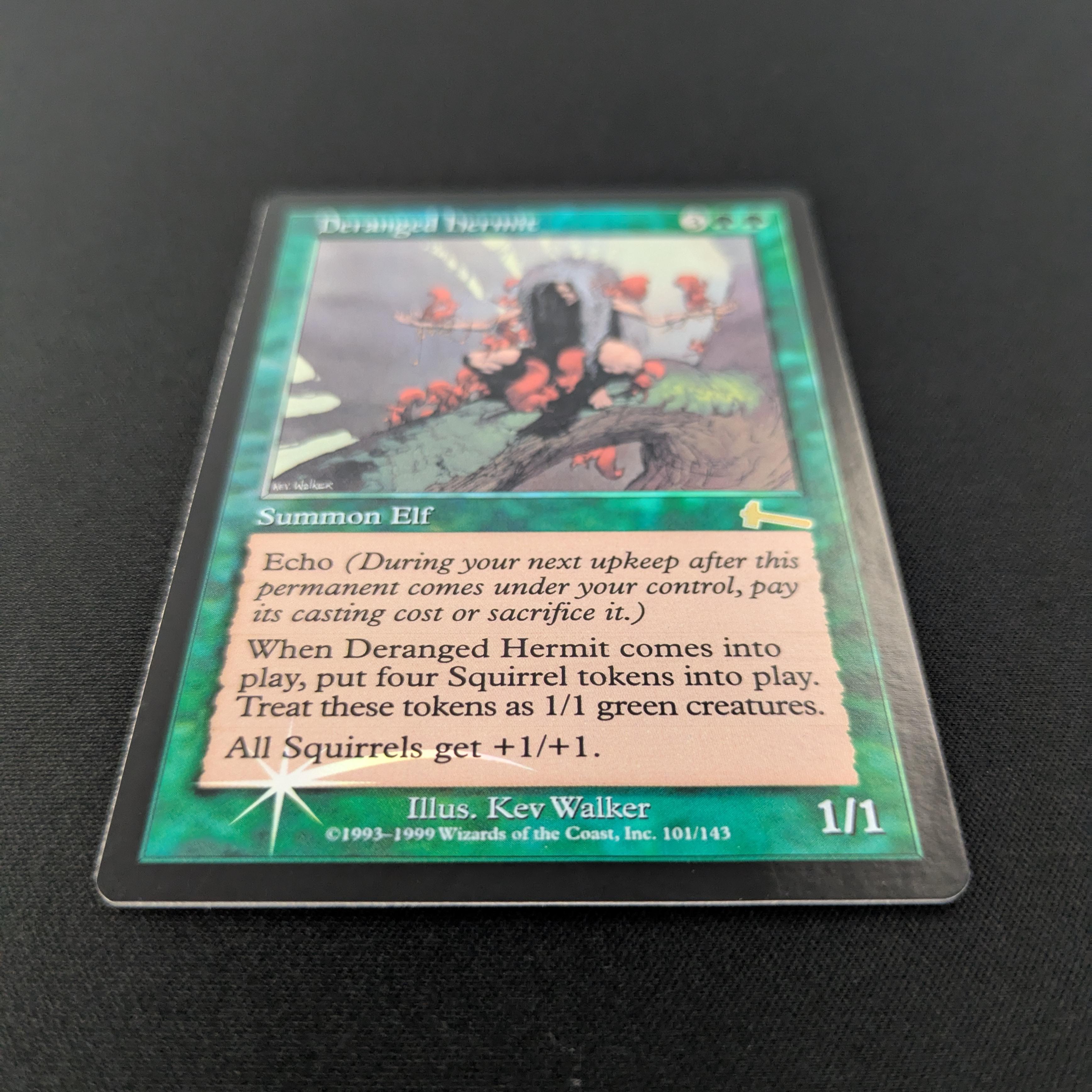 MTG Singles - [FOIL] Deranged Hermit - Urza's Legacy - GD - 