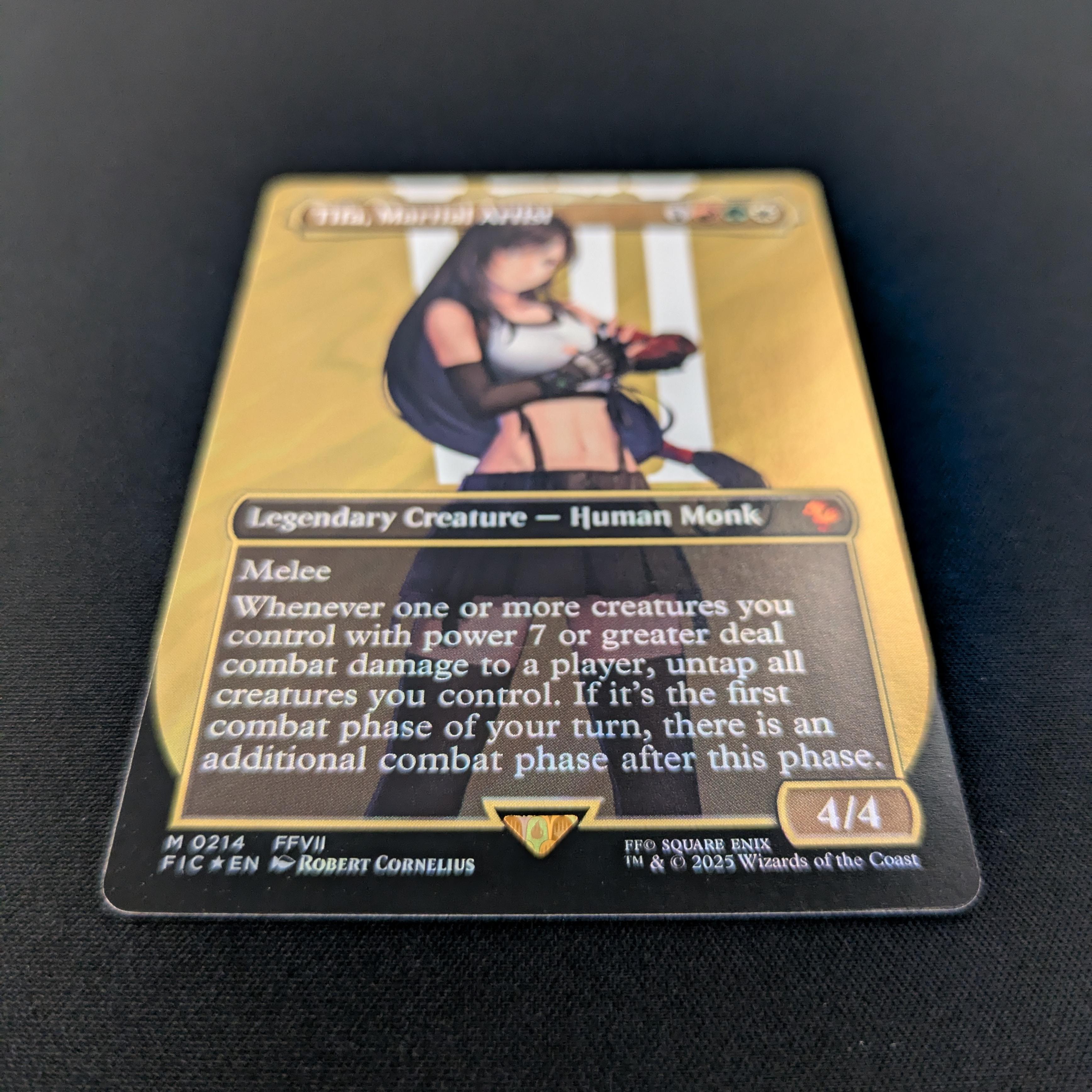 MTG Singles - [FOIL] Tifa, Martial Artist (Surge Foil) - Commander: Magic: The Gathering - FINAL FANTASY: Extras - NM - 