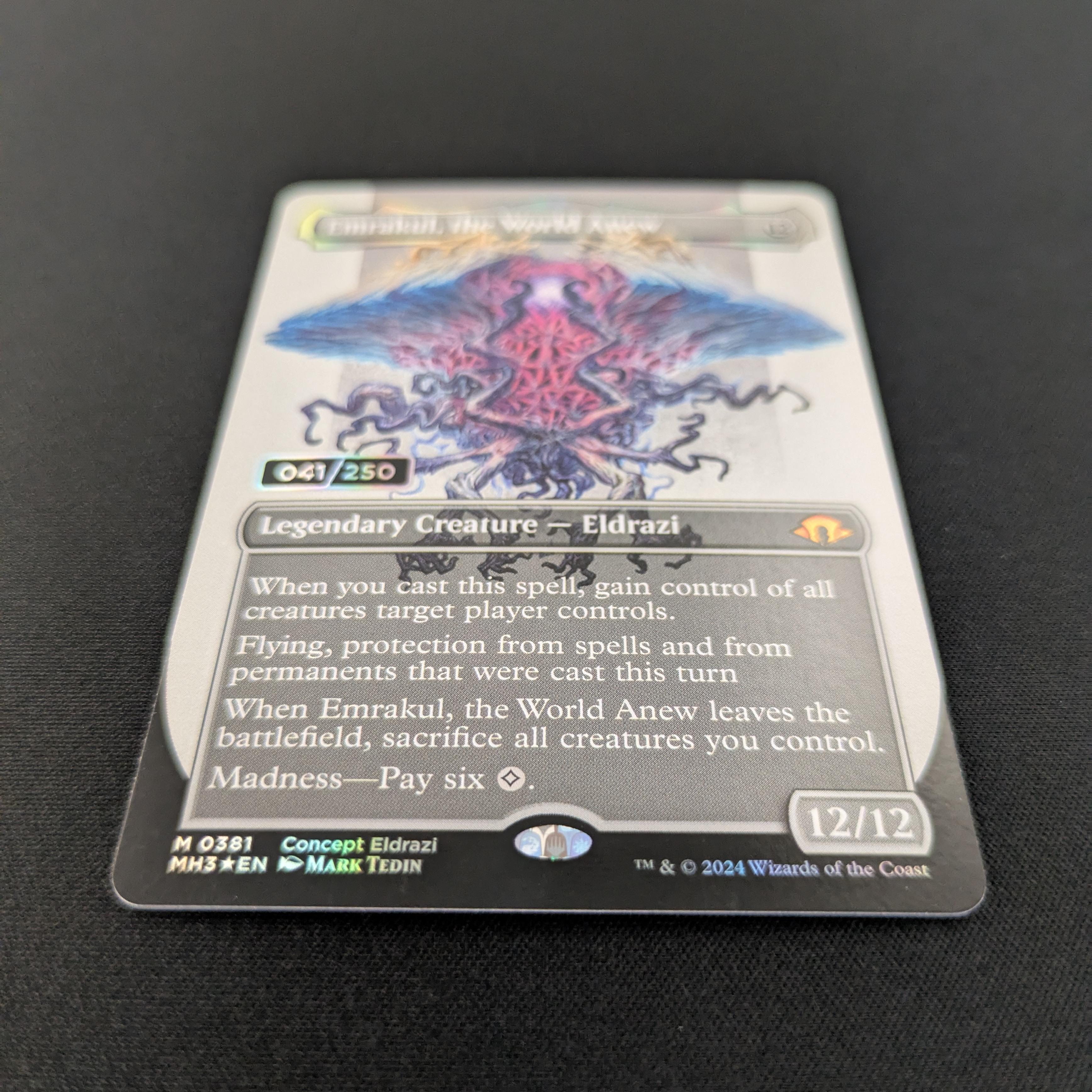 MTG Singles - [FOIL] Emrakul, the World Anew (Serialized) - Modern Horizons 3: Extras - NM - 