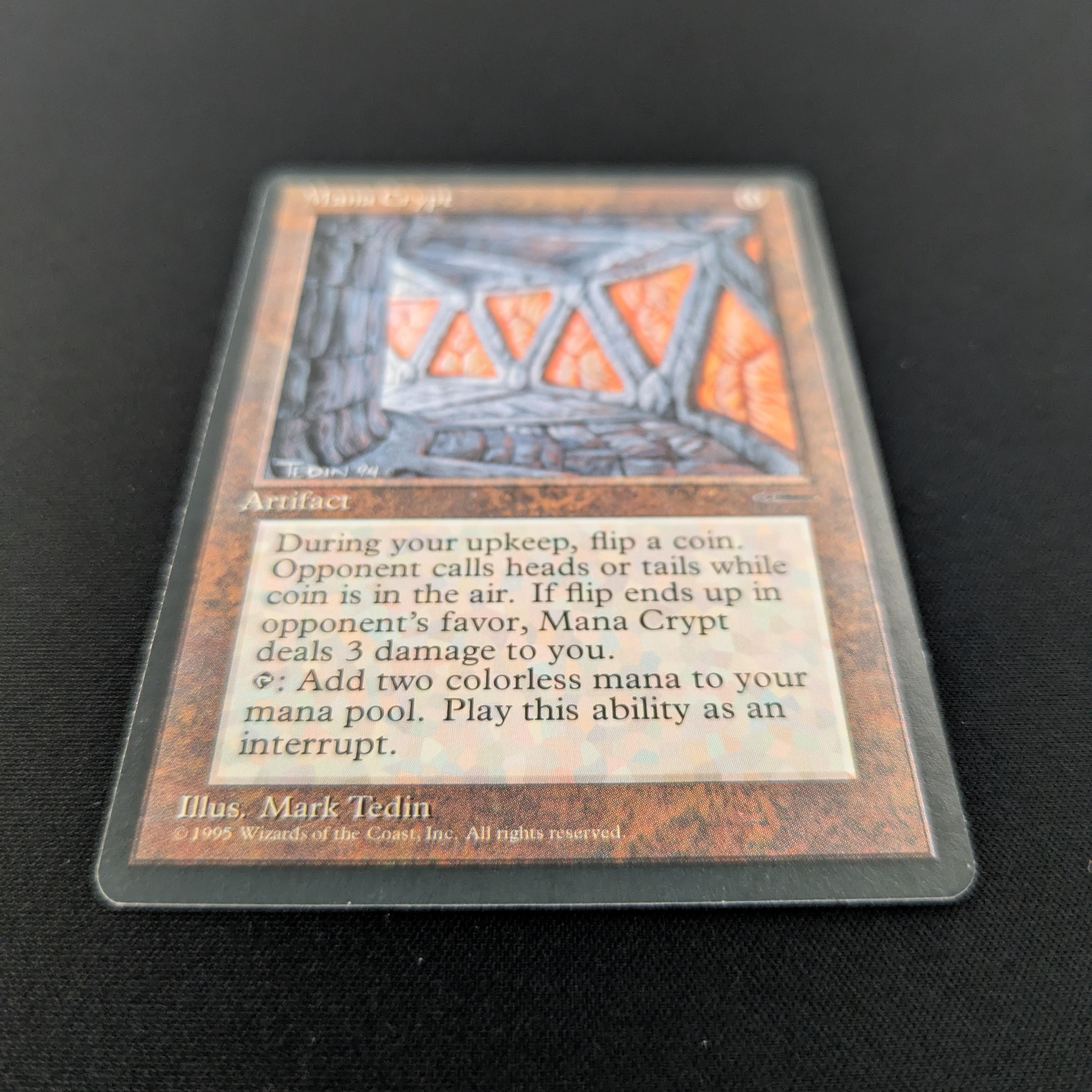 MTG Singles - Mana Crypt (Book Insert) - Harper Prism Promos - NM - 