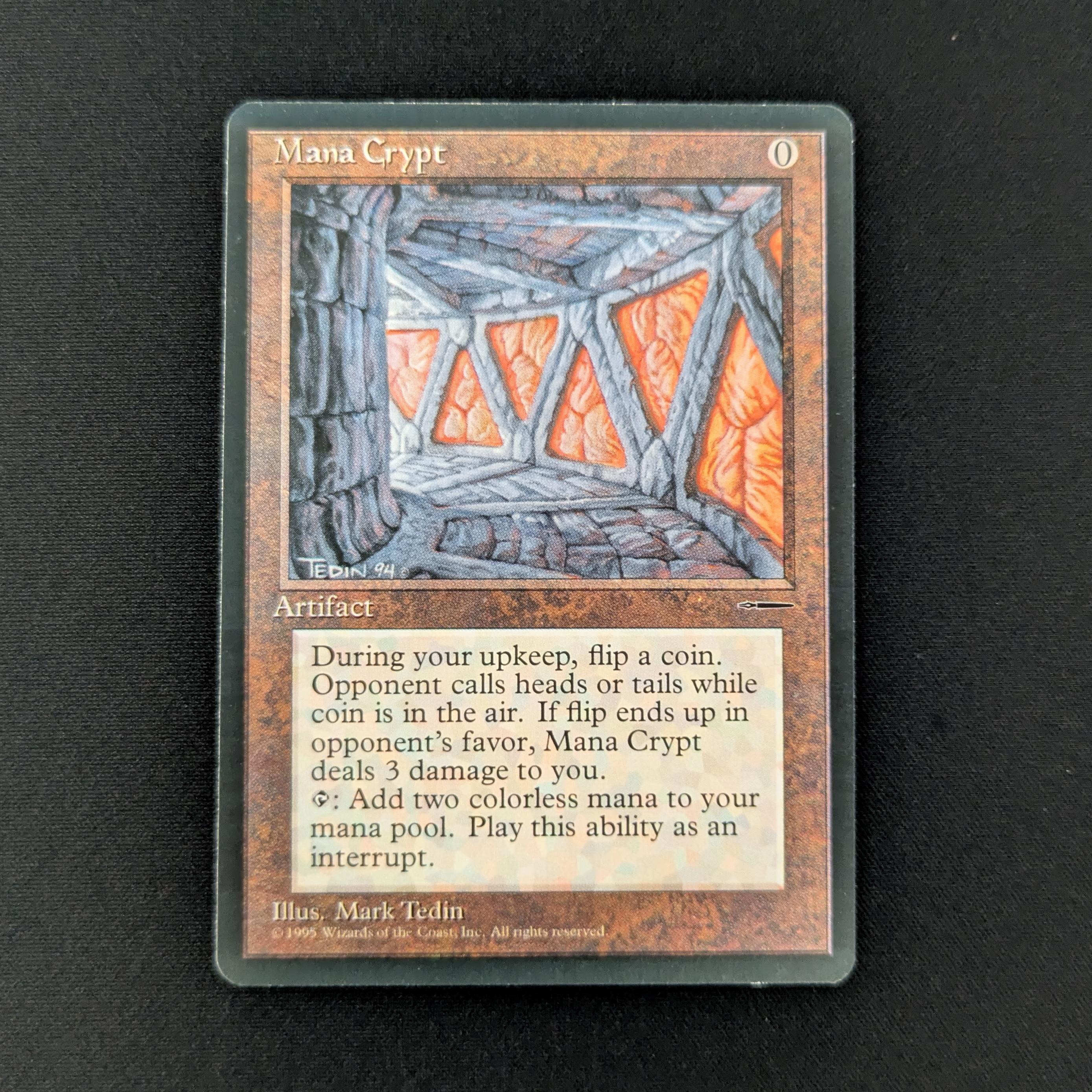 MTG Singles - Mana Crypt (Book Insert) - Harper Prism Promos - NM - 