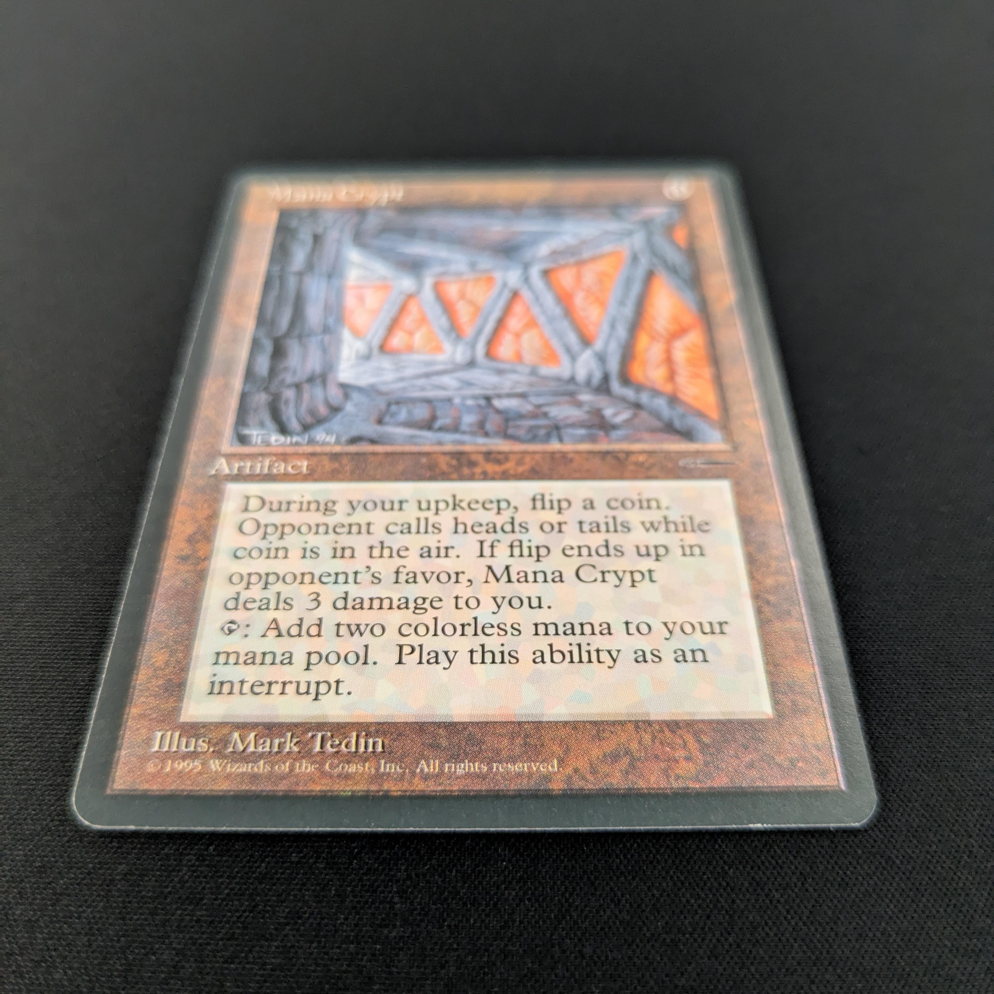 MTG Singles - Mana Crypt (Book Insert) - Harper Prism Promos - NM - 