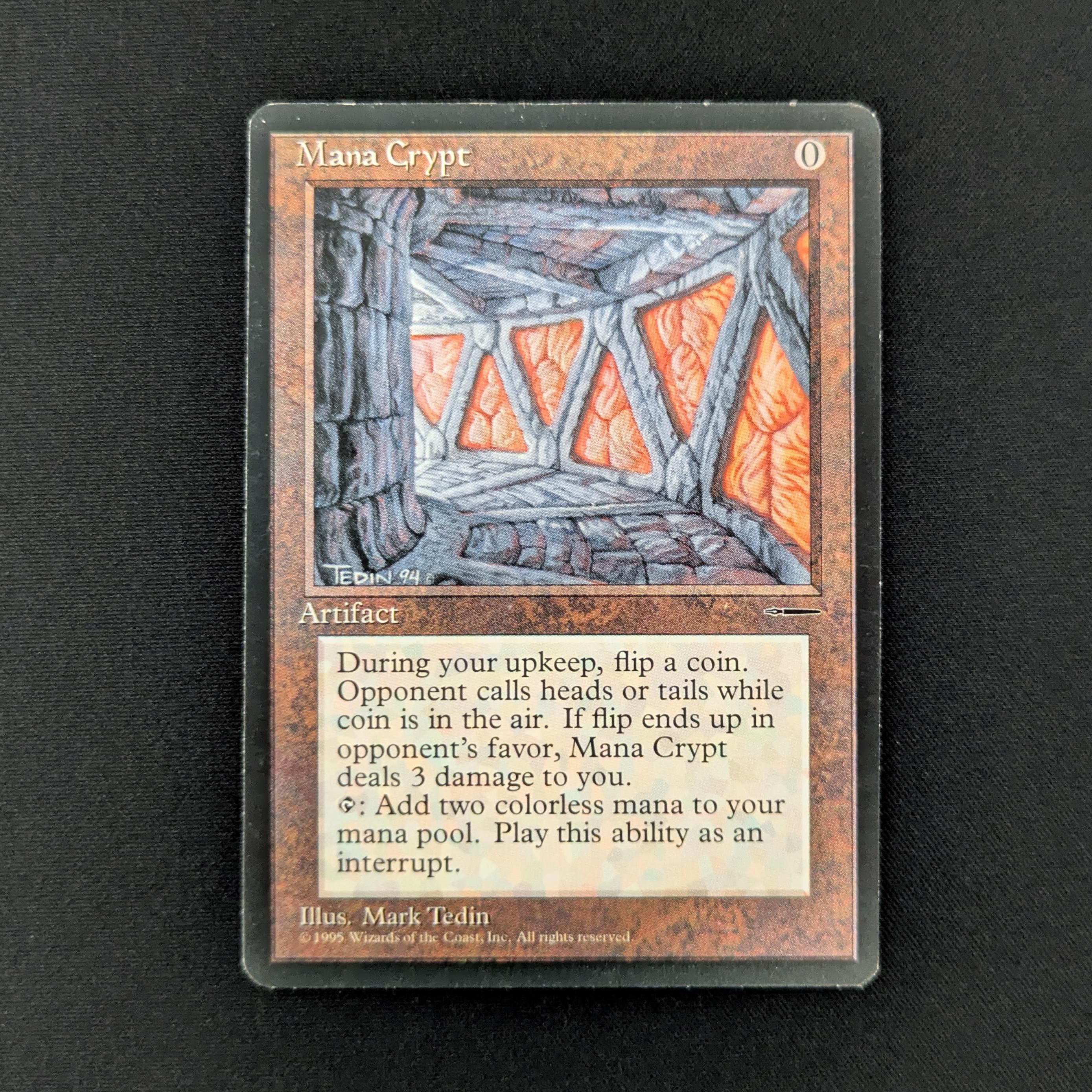 MTG Singles - Mana Crypt (Book Insert) - Harper Prism Promos - LP - 