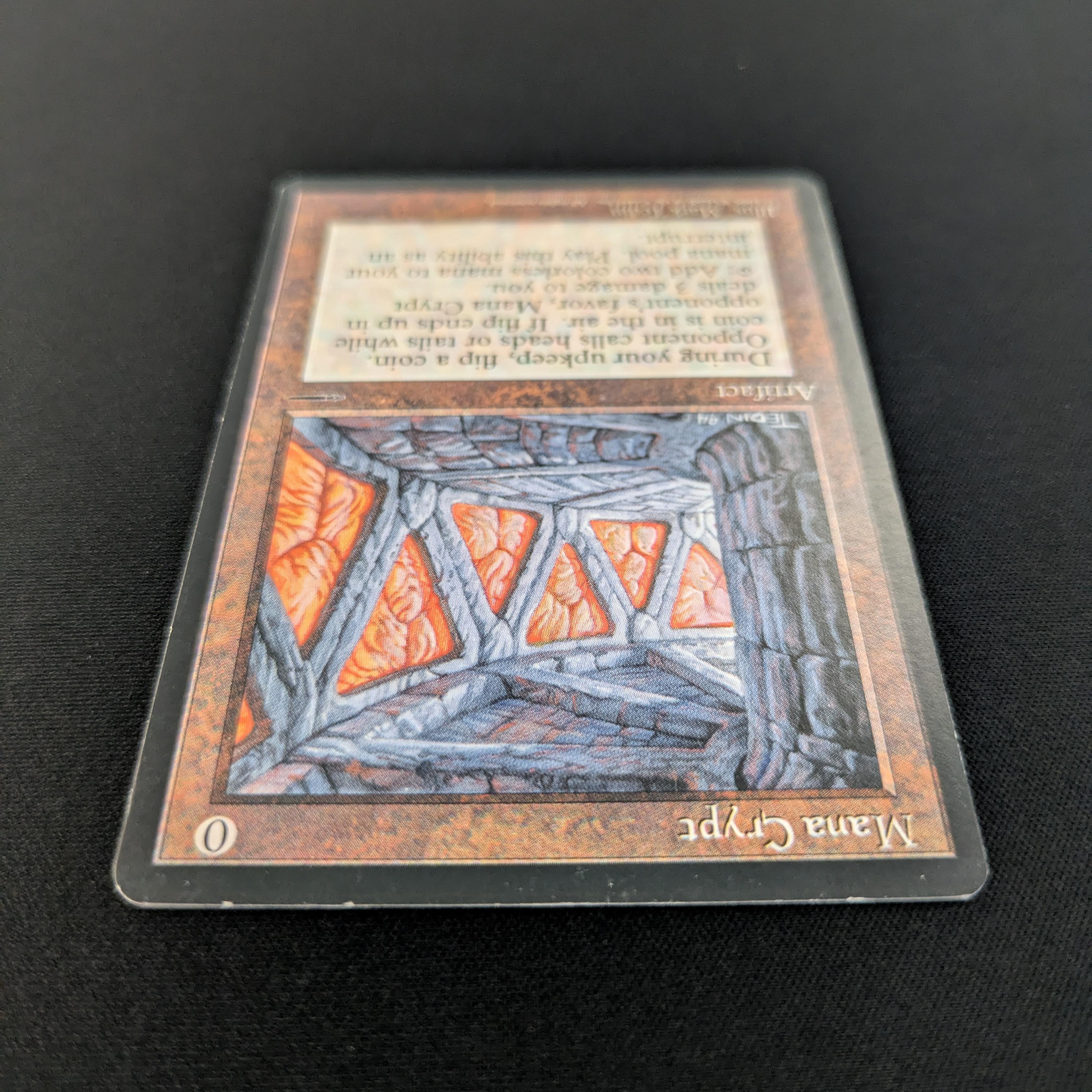 MTG Singles - Mana Crypt (Book Insert) - Harper Prism Promos - LP - 