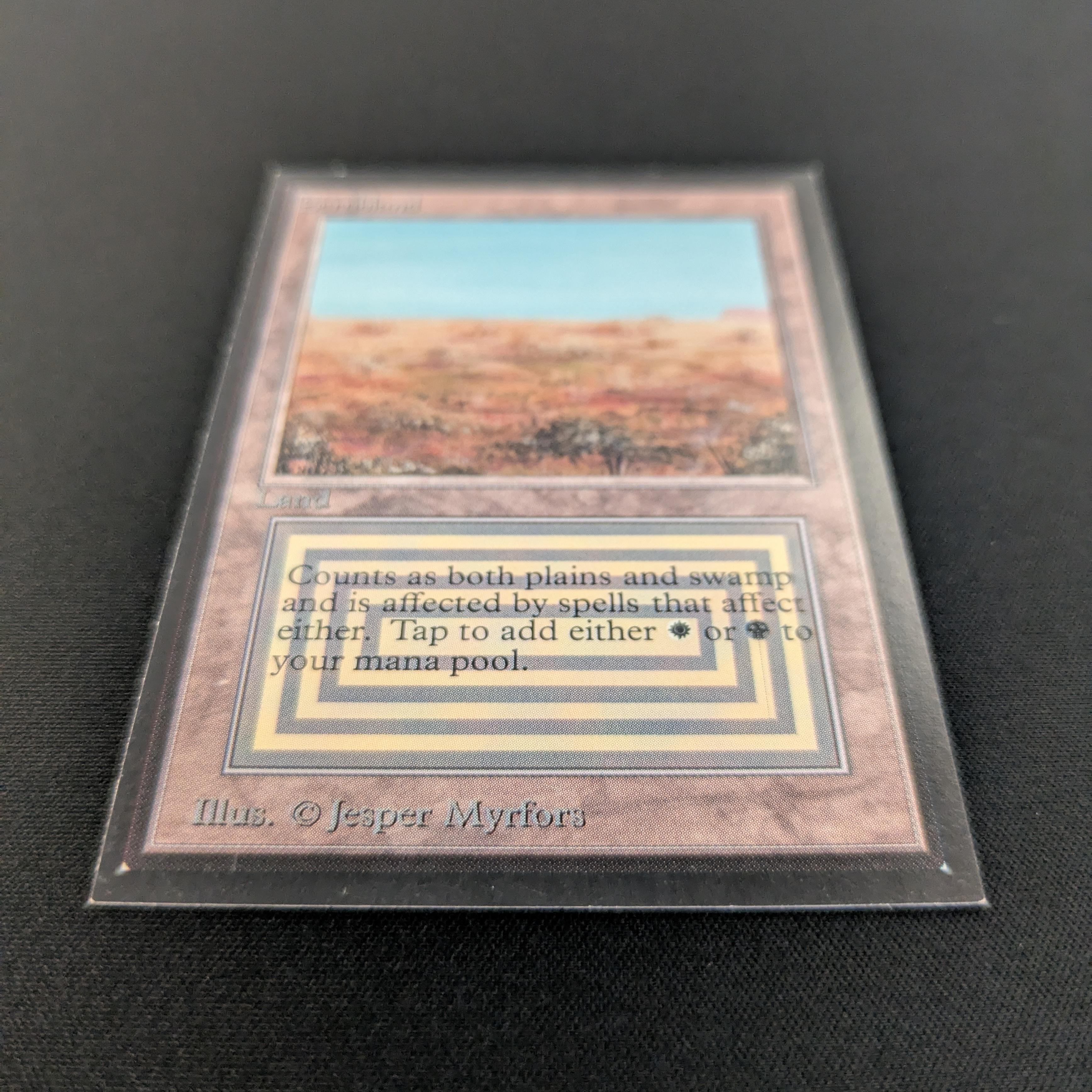 MTG Singles - Scrubland - Collectors' Edition - 