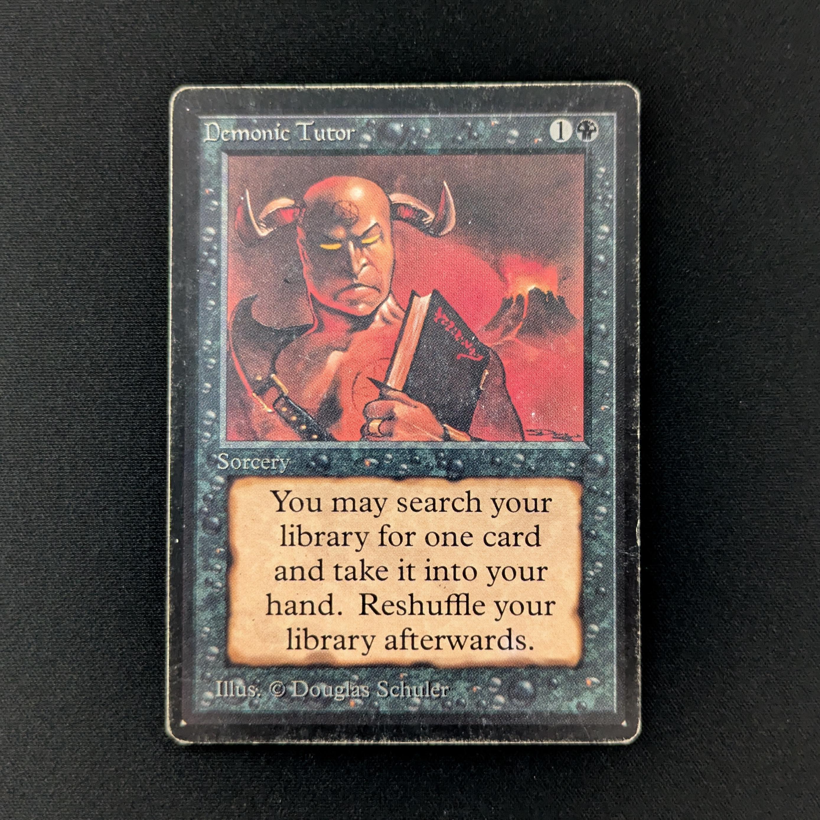 MTG Singles - Demonic Tutor - Beta - PL - 28083